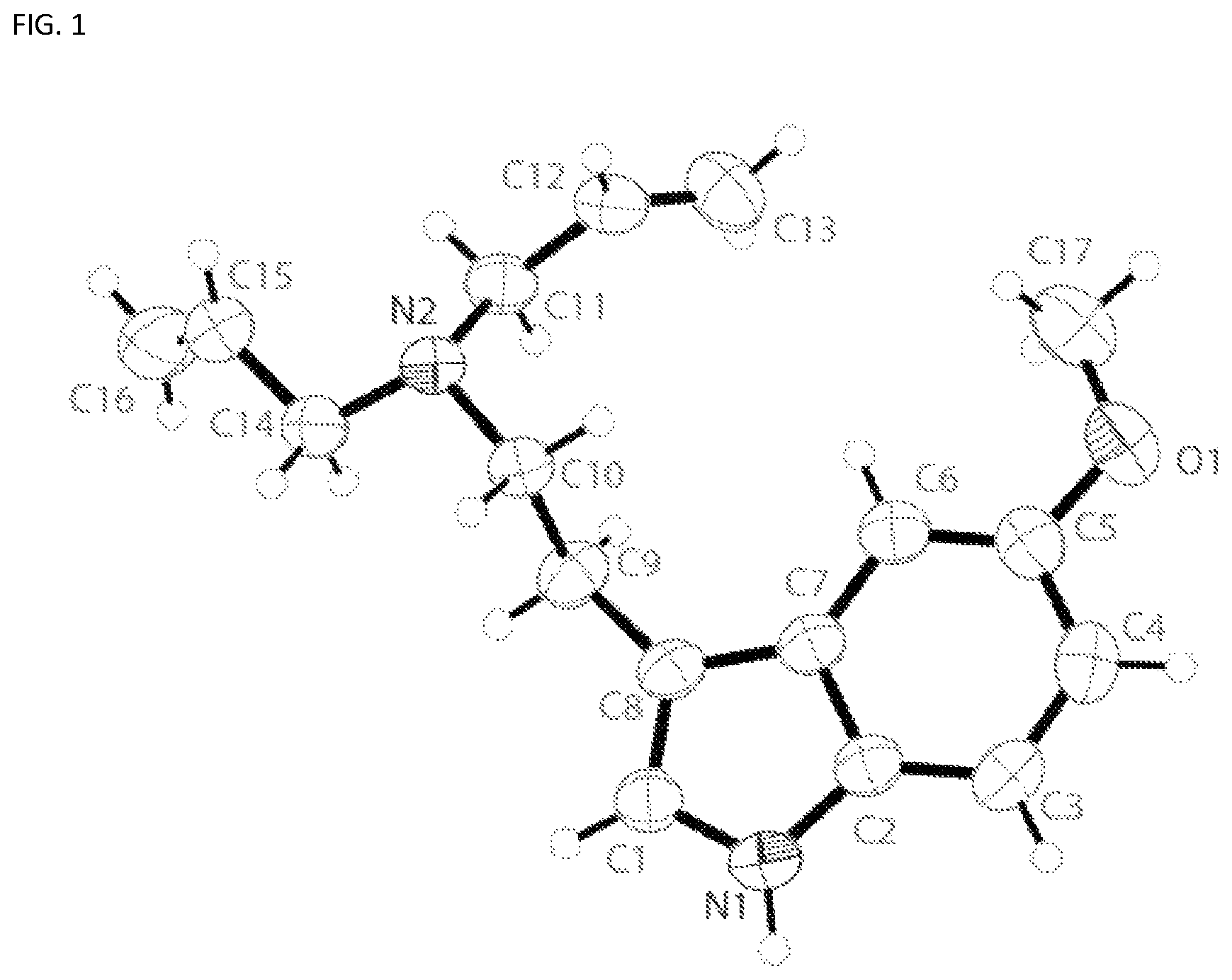 Patent US12410129 — Crystalline 5-methoxy-N,N-diallyltryptamine compounds — Figure 1