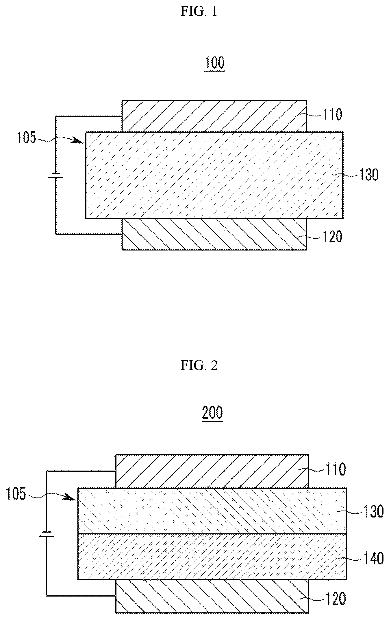 Patent US12410200 — Composition for organic optoelectronic device, organic optoelectronic device, and display device — Figure 1