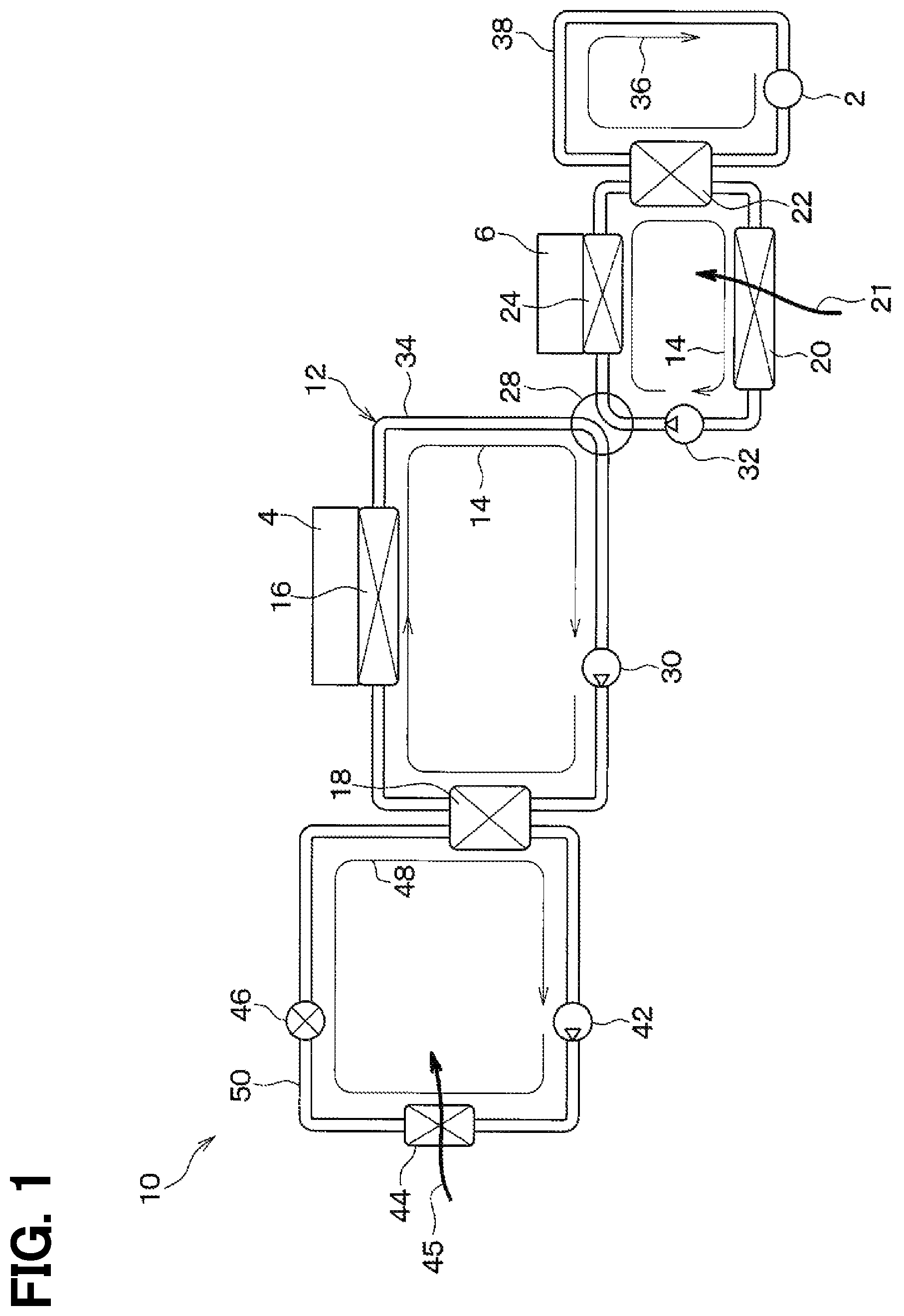 Patent US12410354 — Heat transfer medium and thermal management system — Figure 1