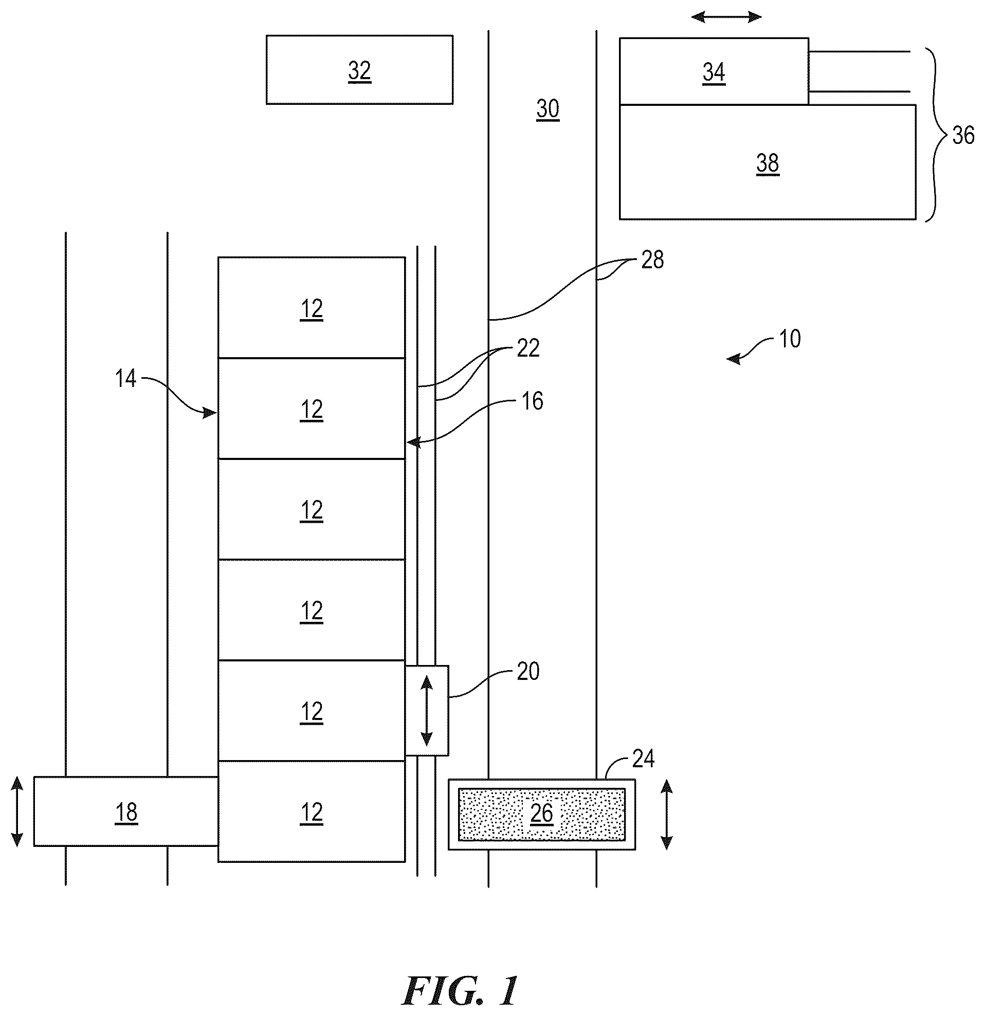 Patent US12410369 — Flat push hot car for foundry coke and associated systems and methods — Figure 1