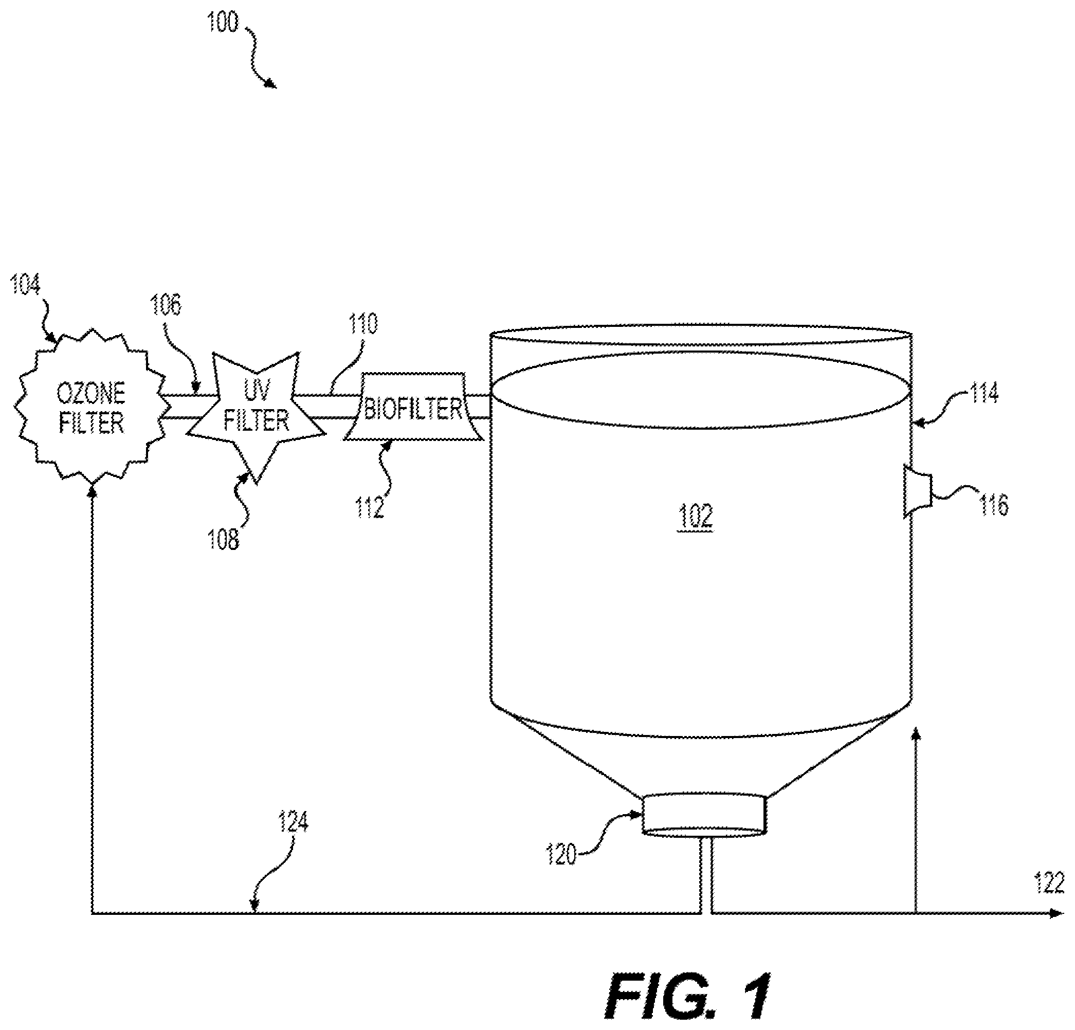 Patent US12410388 — Photobioreactor systems and methods — Figure 1