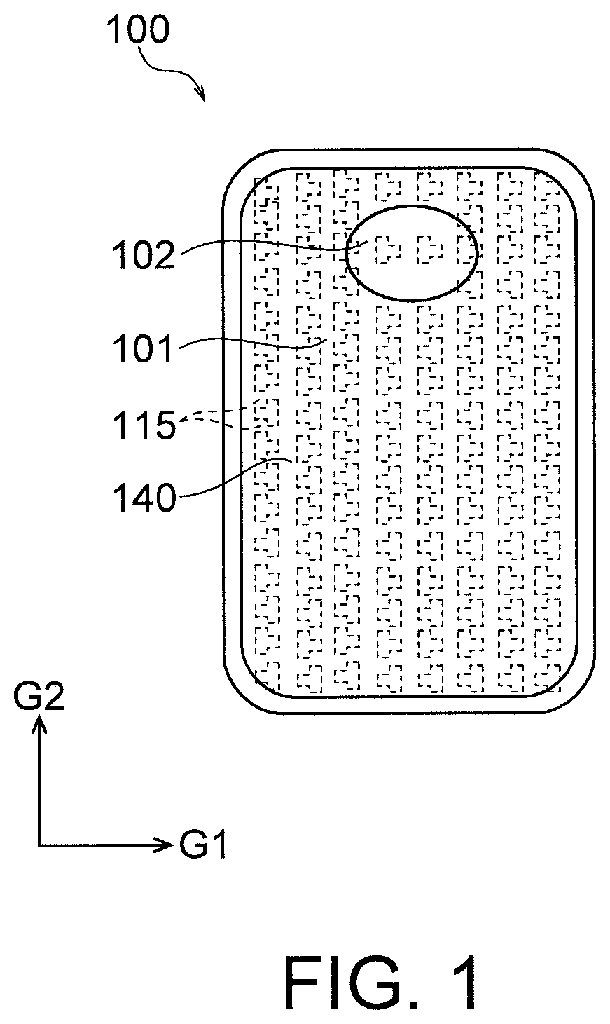 Patent US12410507 — Mask group, method of manufacturing organic device and organic device — Figure 1