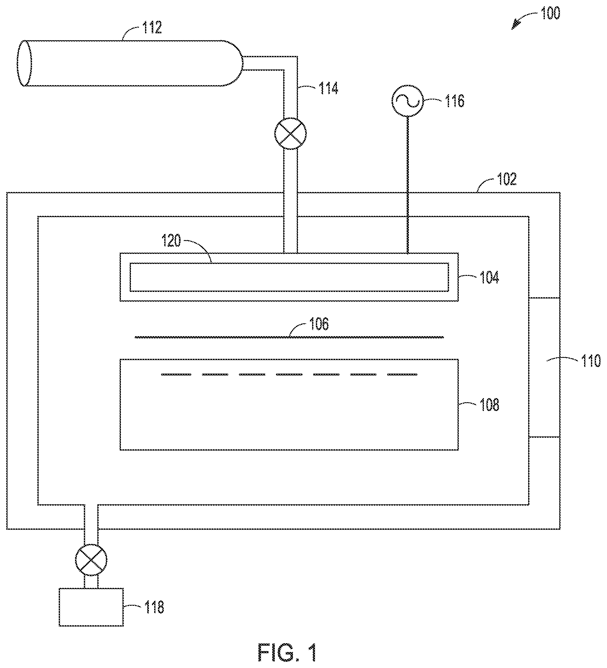 Patent US12410519 — Automated showerhead tilt adjustment — Figure 1
