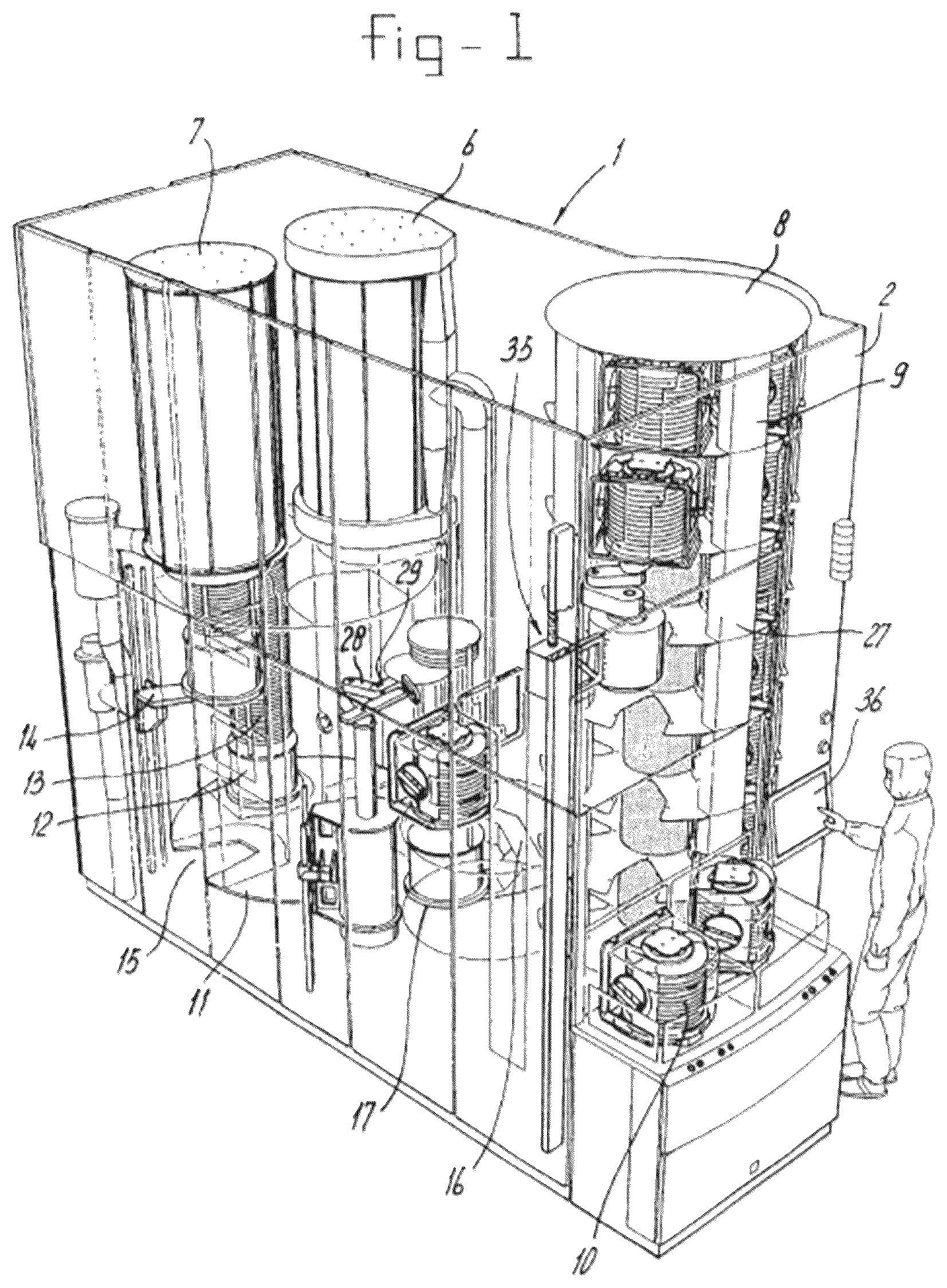 Patent US12410522 — Substrate processing apparatus and method for processing substrates — Figure 1