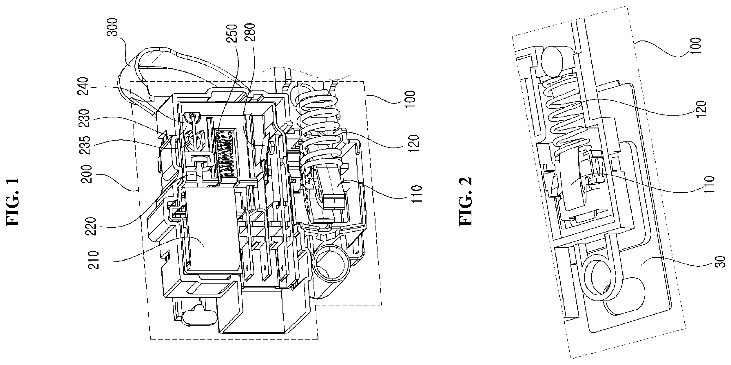 Patent US12410549 — Door lock device — Figure 1