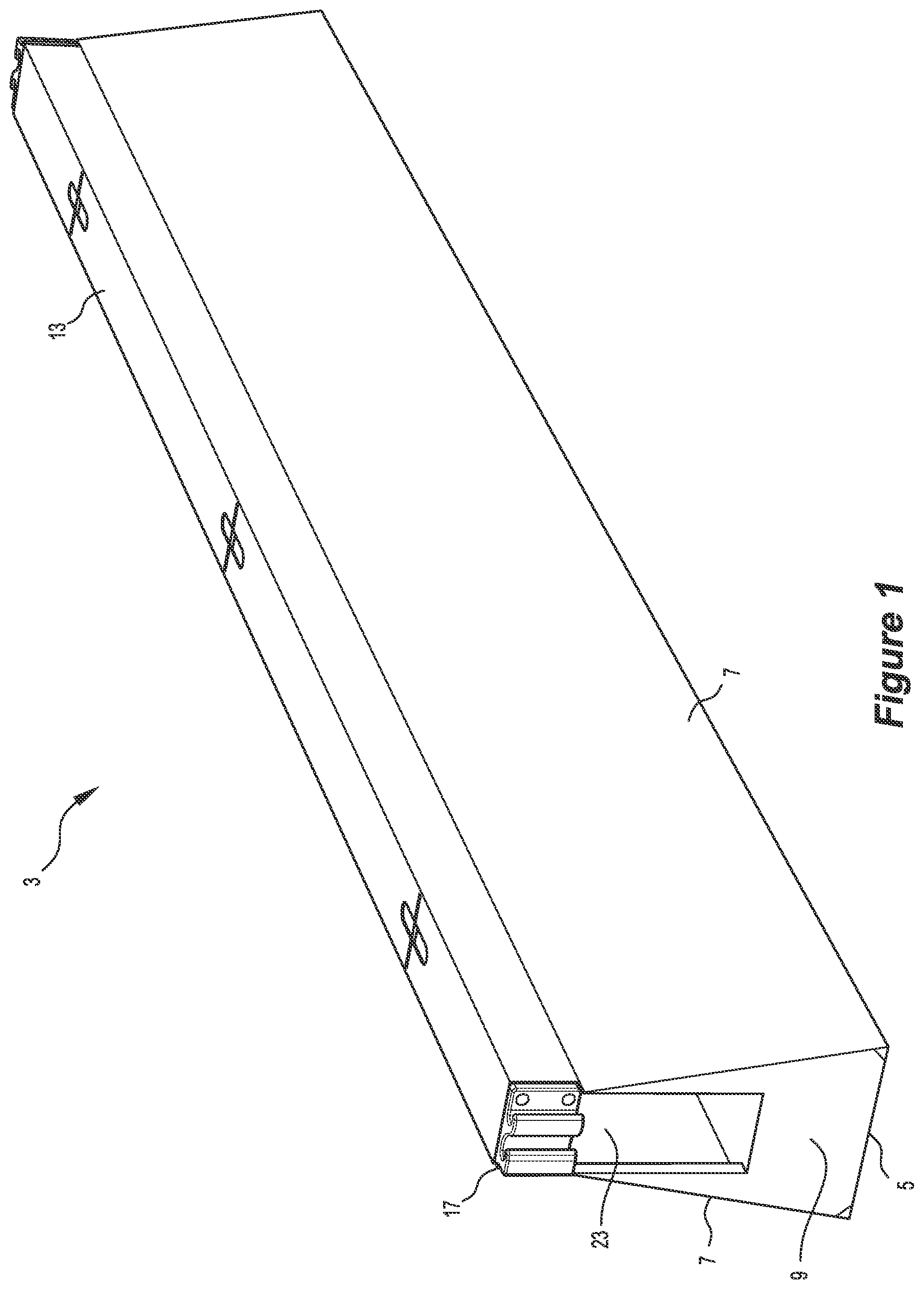 Patent US12410570 — Barrier — Figure 1