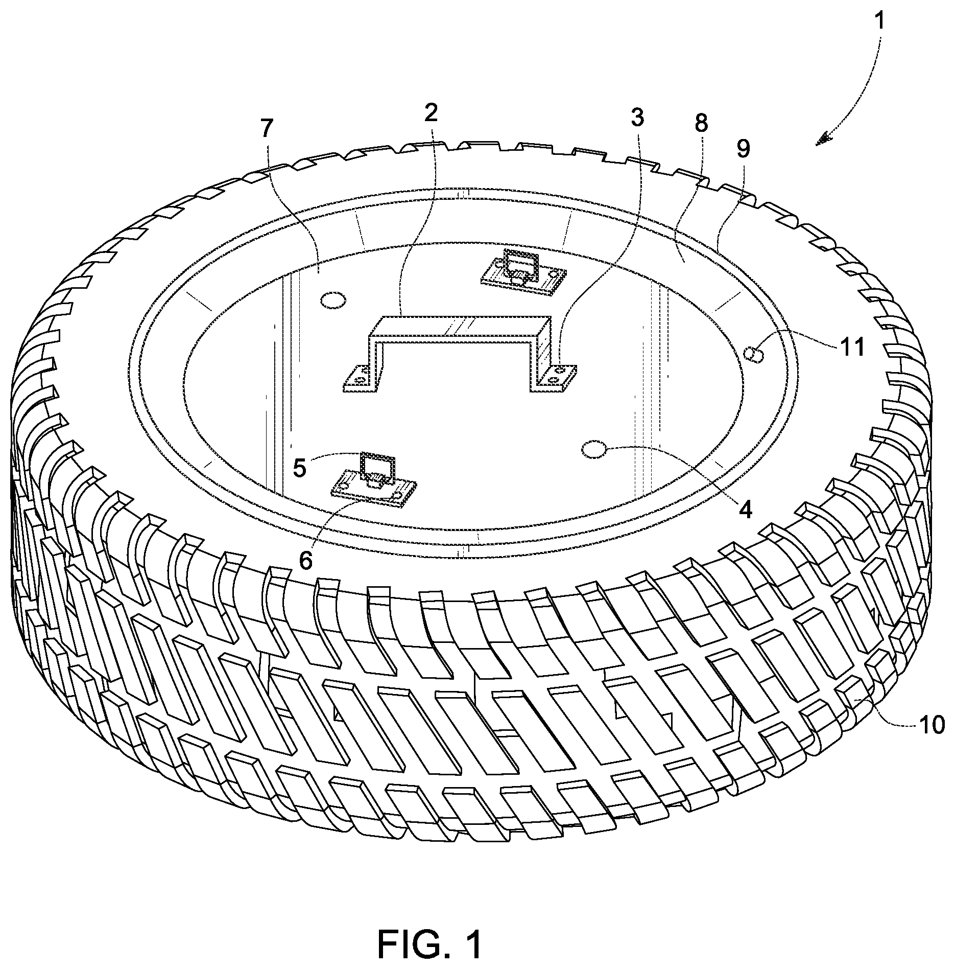 Patent US12410577 — Securable temporary manhole or catch basin cover — Figure 1