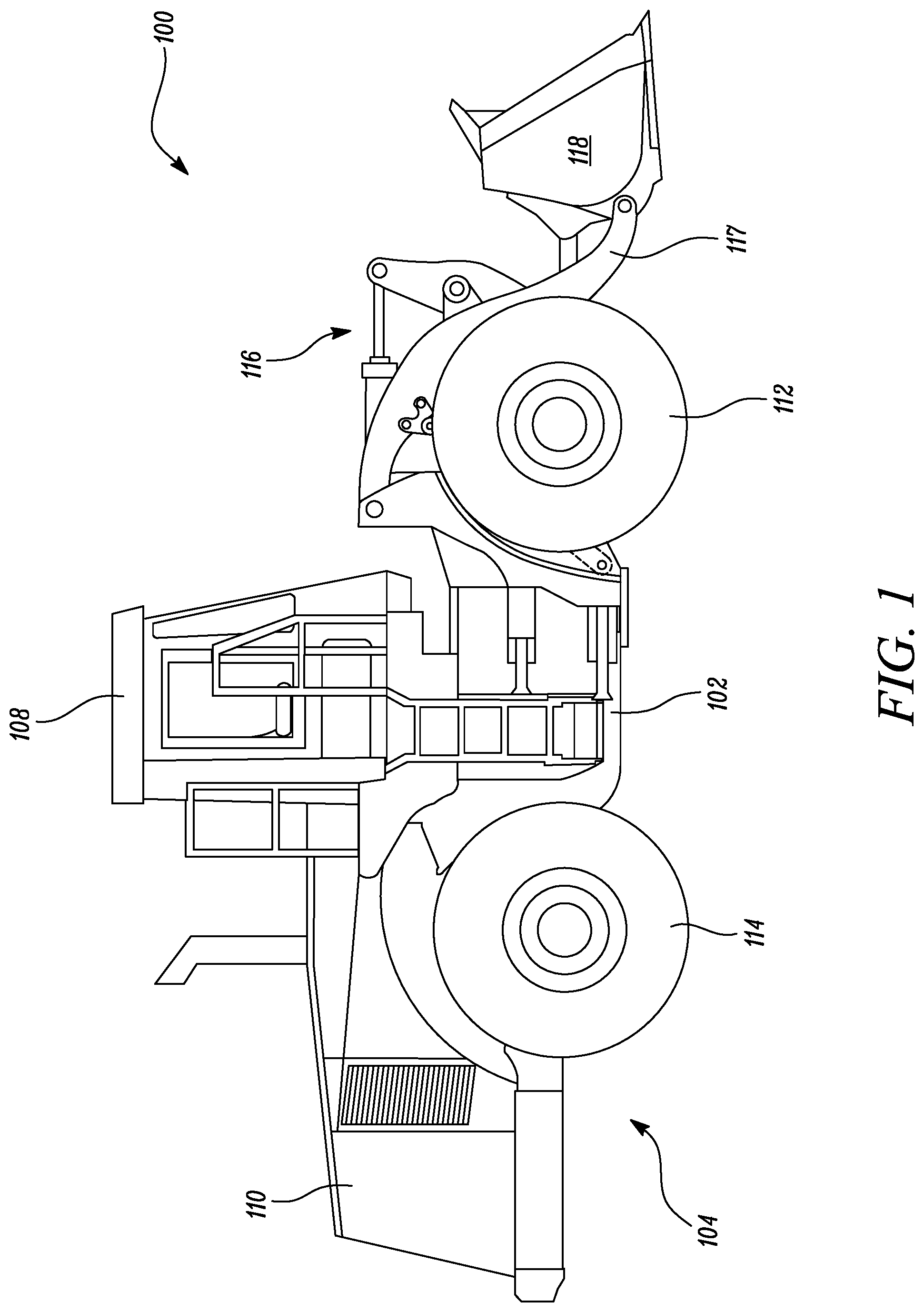 Patent US12410579 — Coupler unit for work machine — Figure 1