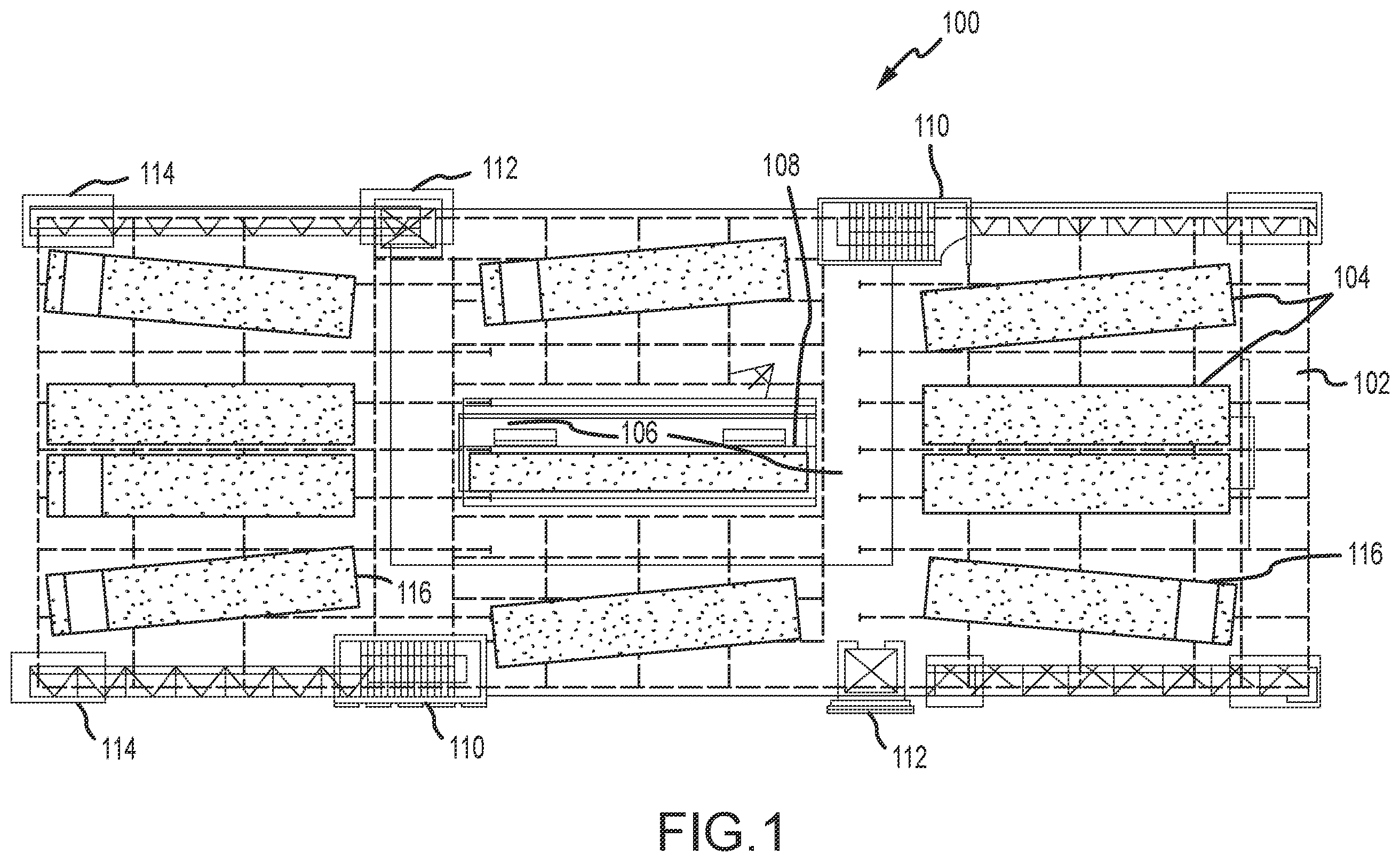 Patent US12410605 — Building system for manufactured homes — Figure 1
