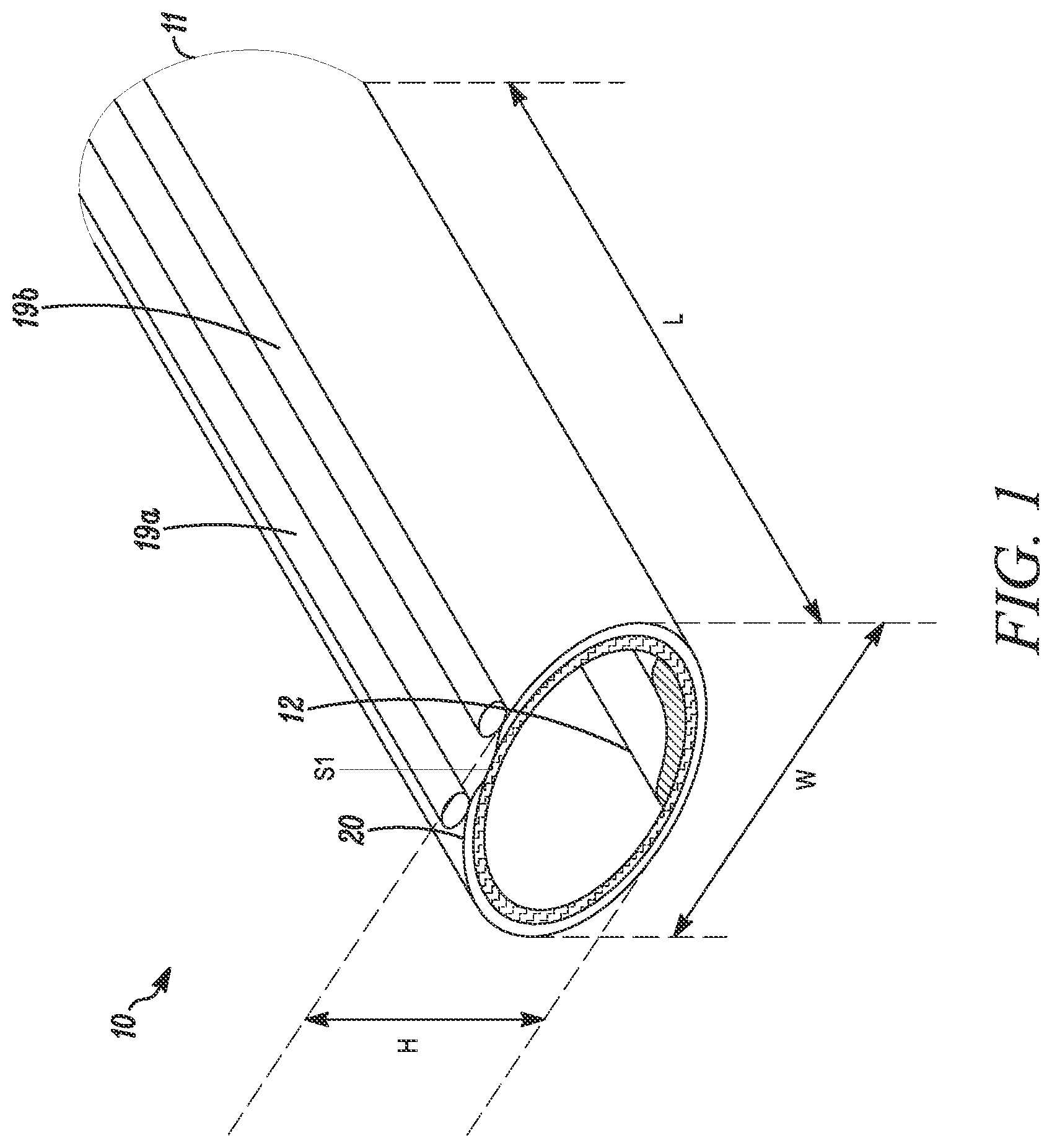 Patent US12410607 — Foam envelope for sealing large volumes — Figure 1