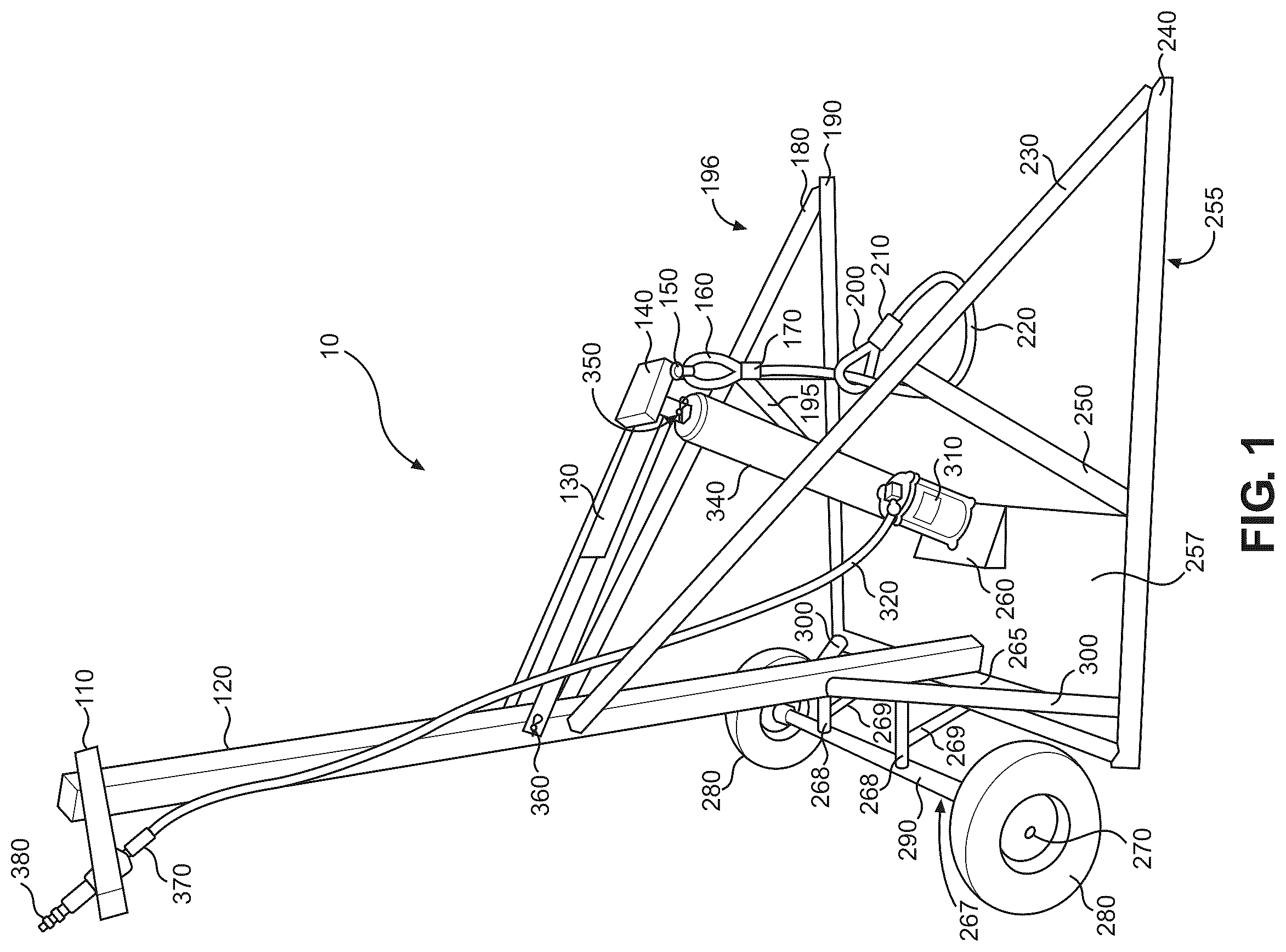 Patent US12410633 — Sub-surface post remover — Figure 1