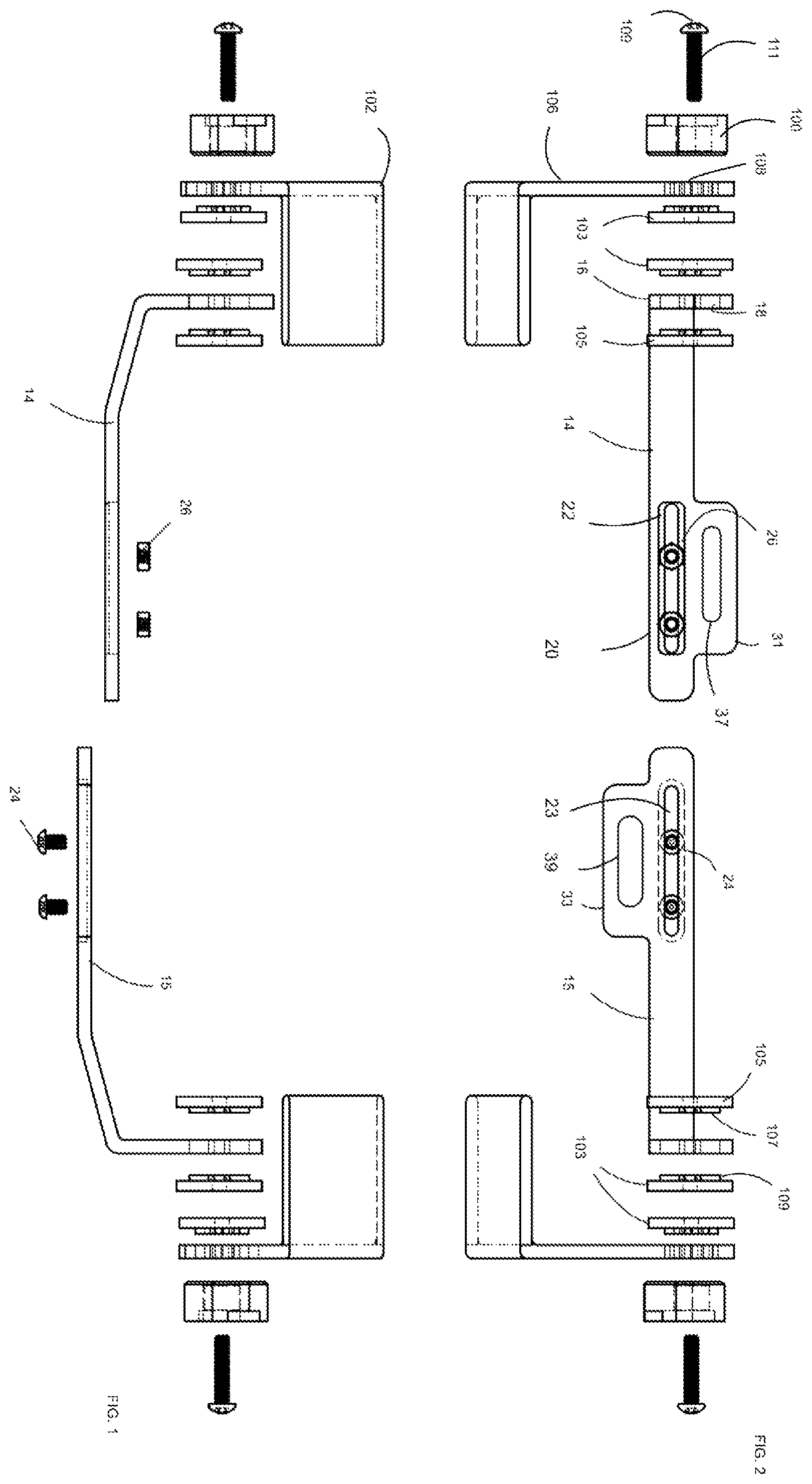 Patent US12410637 — Anti-theft device for cradle mounted device which removably receives an audio/video device — Figure 1
