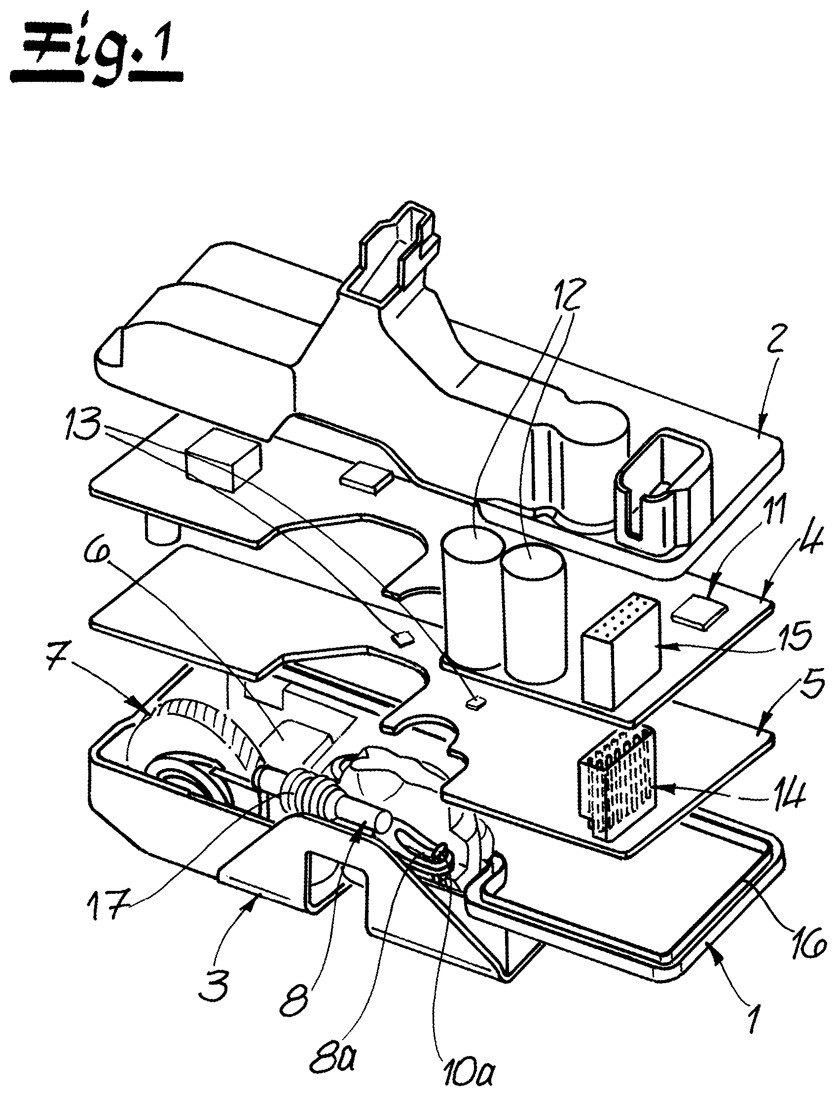 Patent US12410642 — Motor vehicle lock housing arrangement — Figure 1