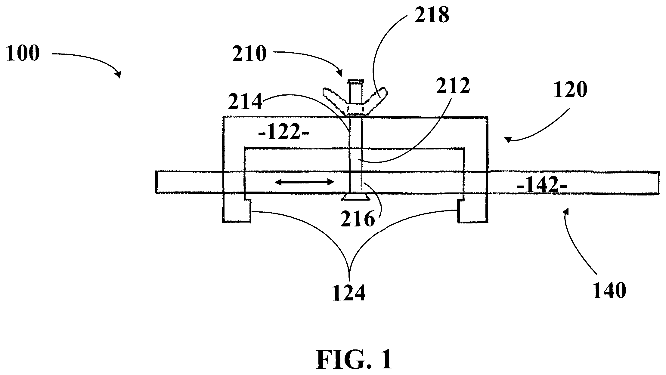 Patent US12410646 — Removable lock system — Figure 1