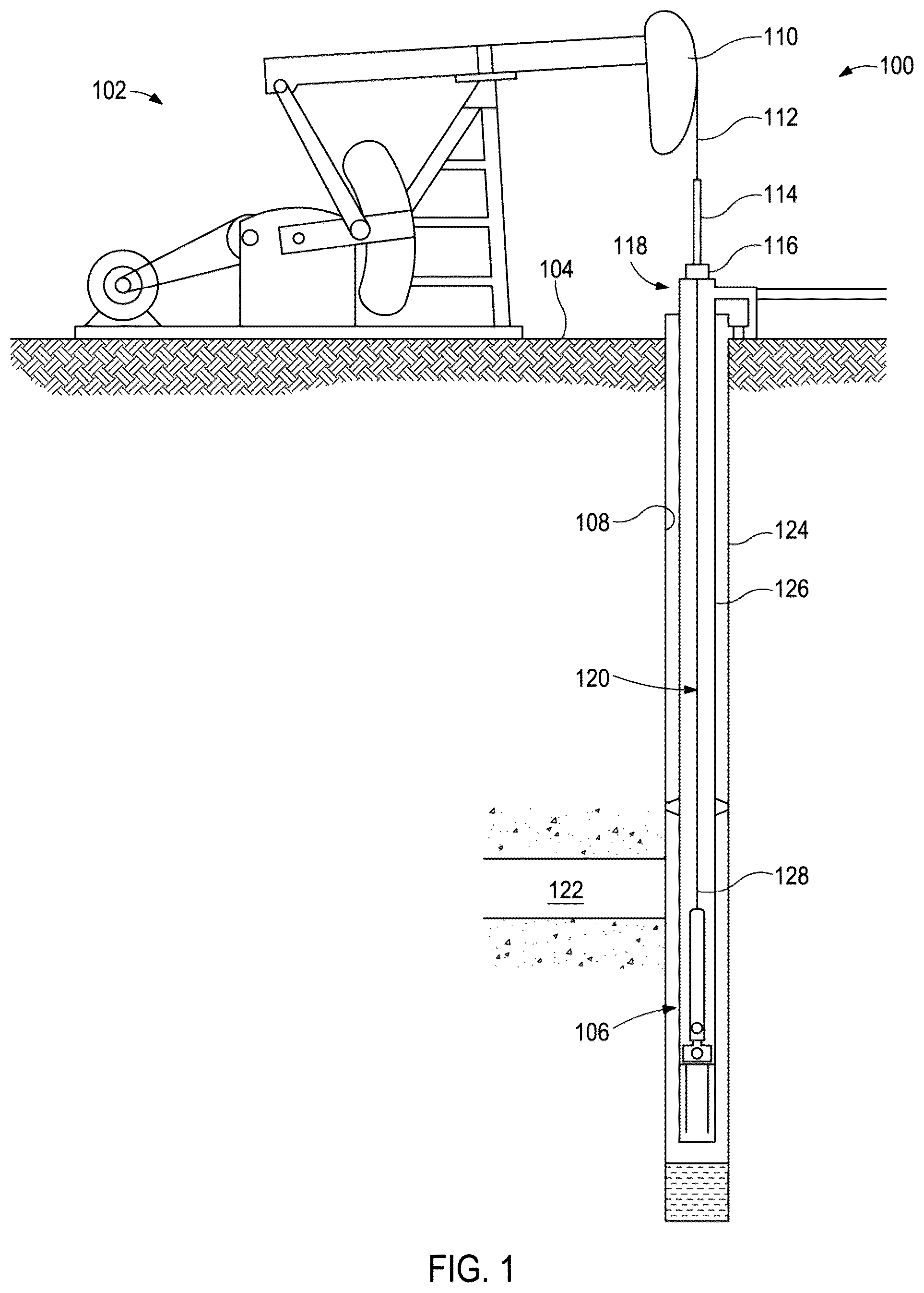Patent US12410661 — Chamfered sinker bar connection — Figure 1
