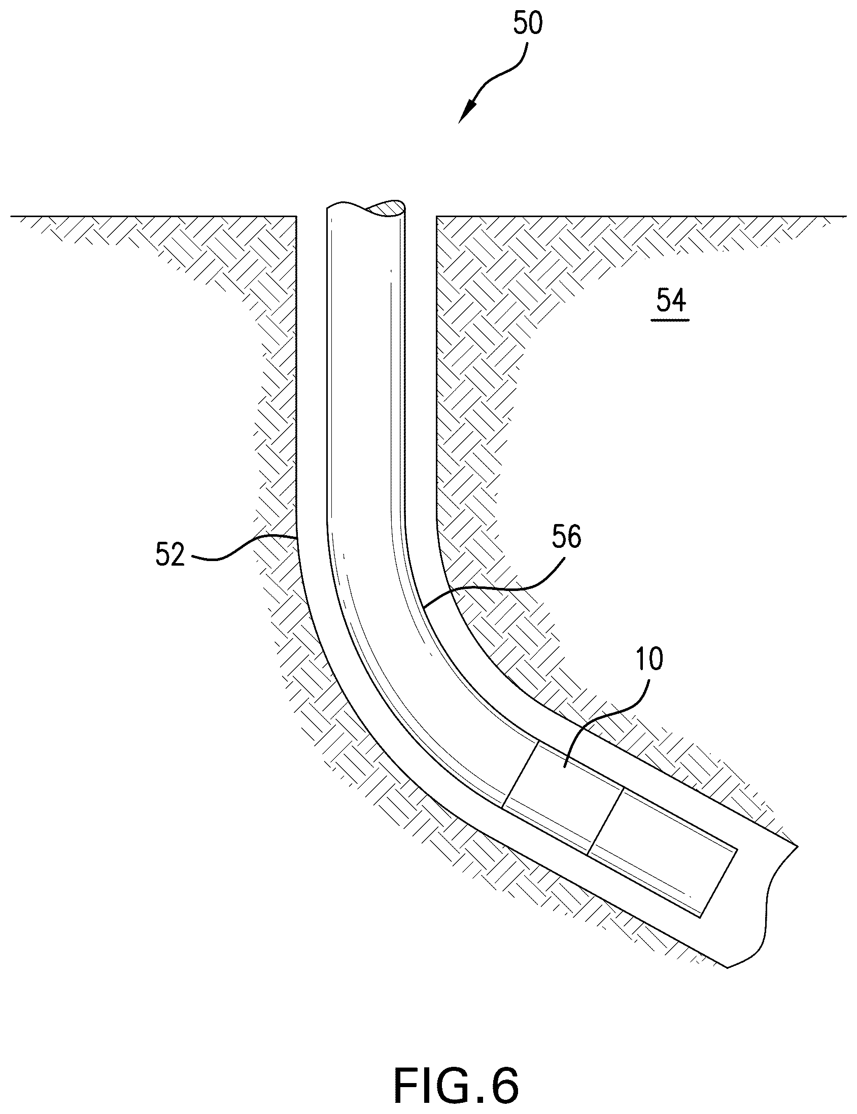 Patent US12410662 Figure 6 – Shock resistant and load tailored tensile bar method, and system