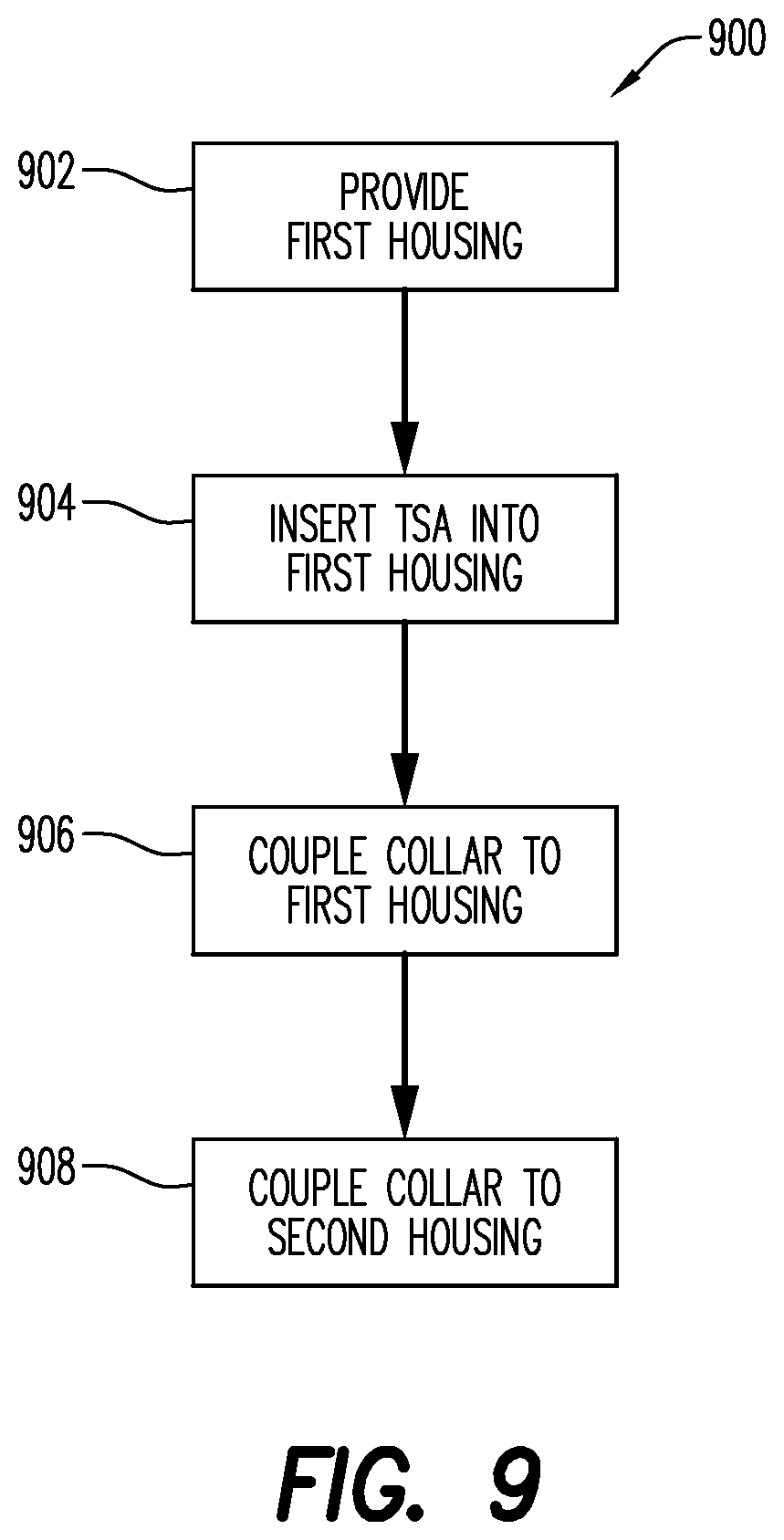 Patent US12410669 Figure 10 – Adapter assembly for use with a wellbore tool string