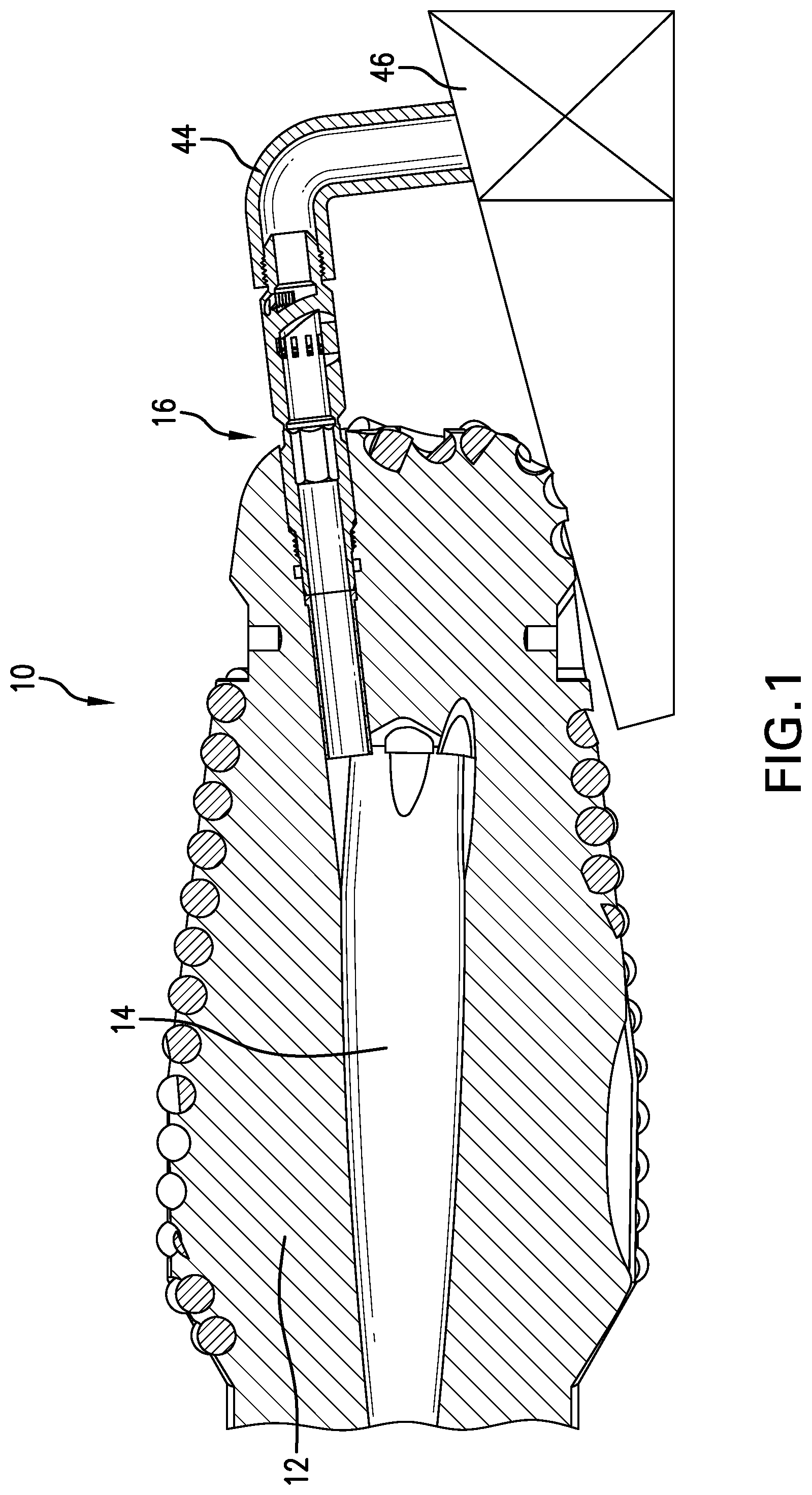 Patent US12410670 — Knock-off plug, method, and system — Figure 1