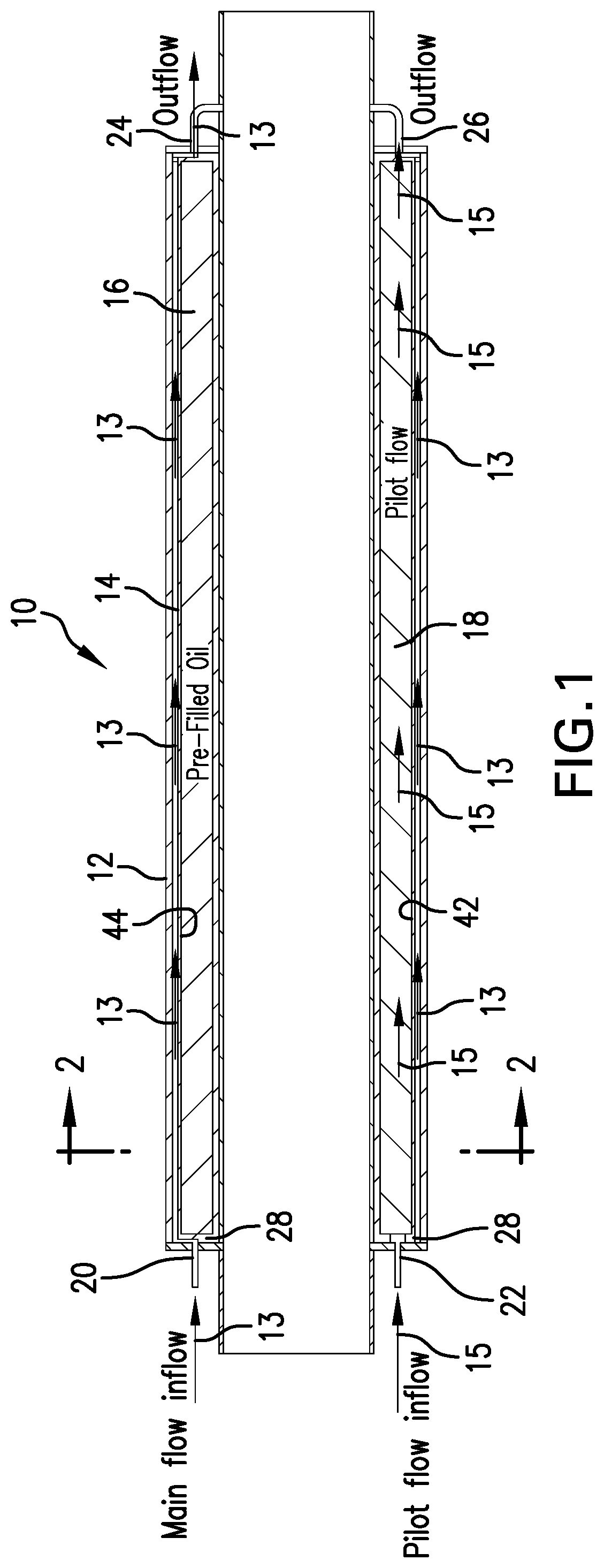 Patent US12410680 Figure 1 – Fluid density valve, method, and system