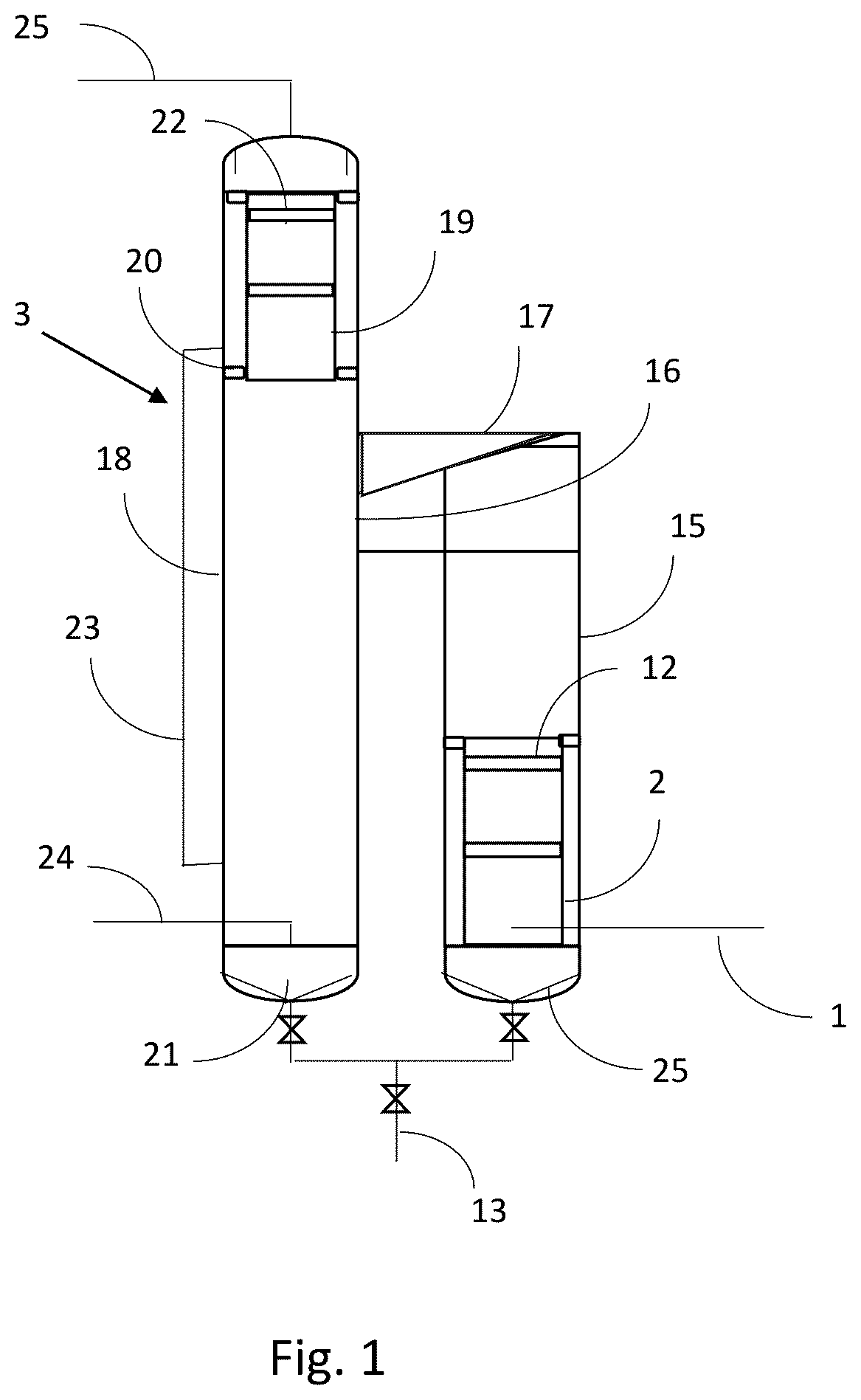 Patent US12410696 — Compact well testing (CWT) system and method of use for wet gas wells — Figure 1