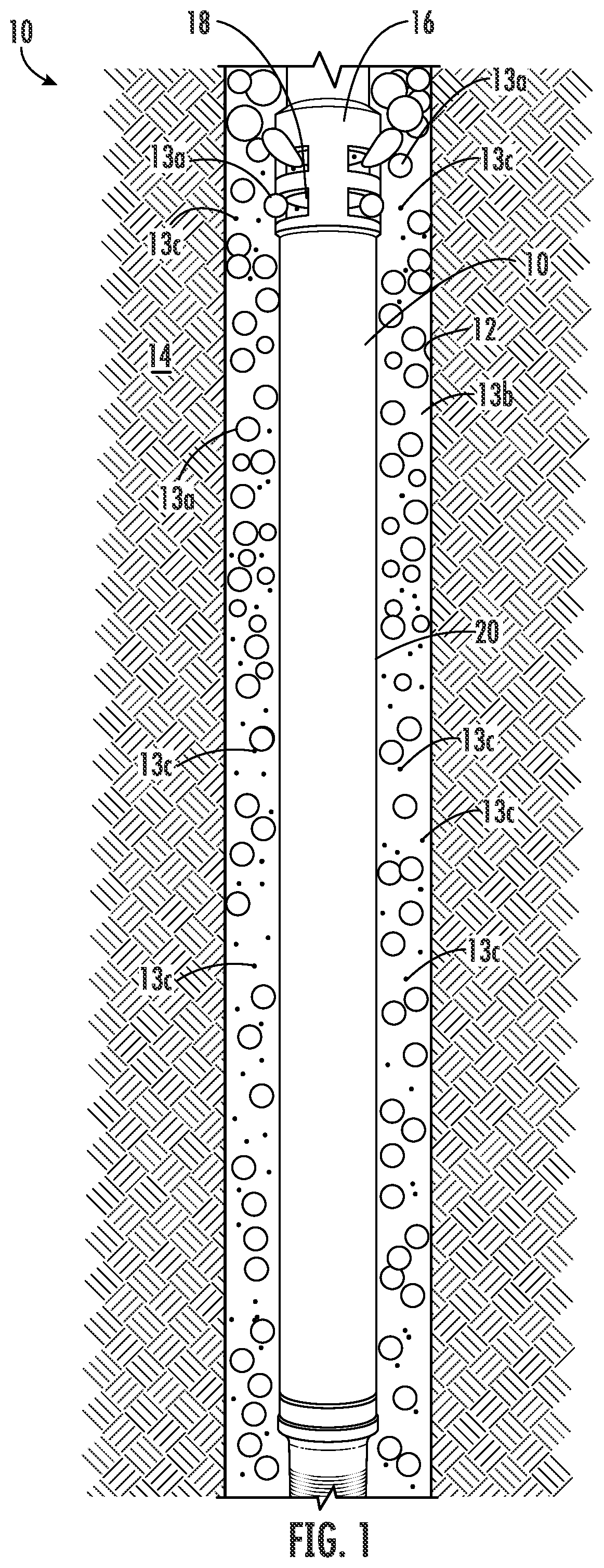 Patent US12410697 — Downhole sand and gas separator — Figure 1