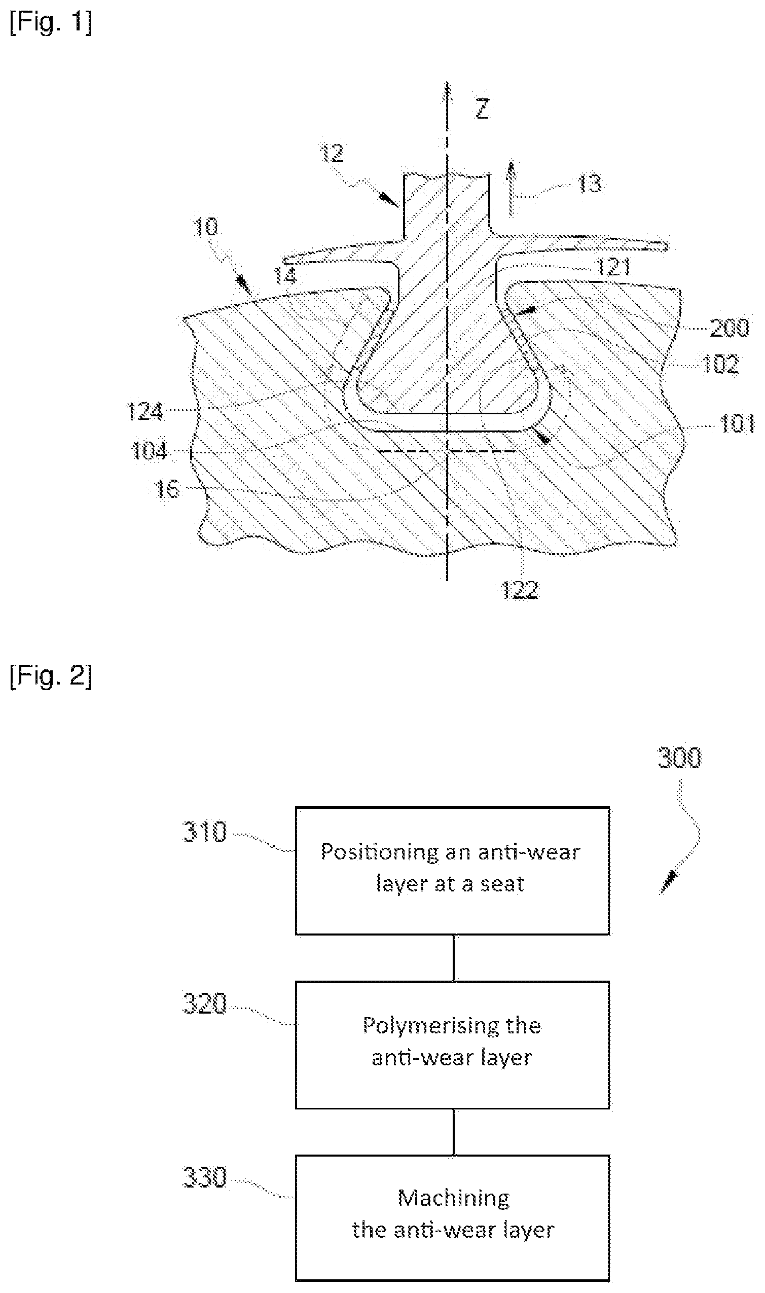 Patent US12410718 — Method for preparing a root of a turbomachine blade — Figure 1