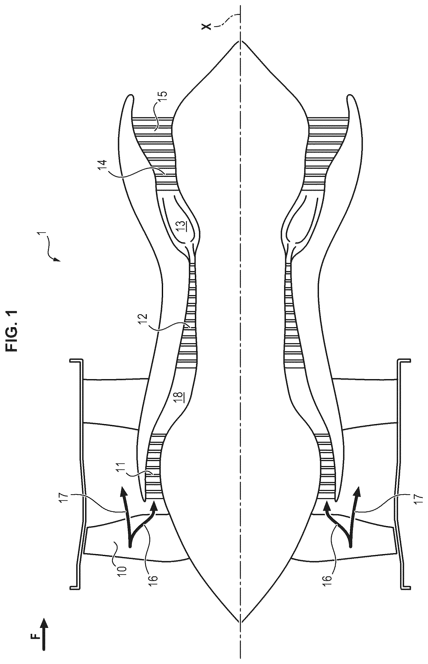 Patent US12410721 Figure 1 – Turbine rotor and platform for such a rotor