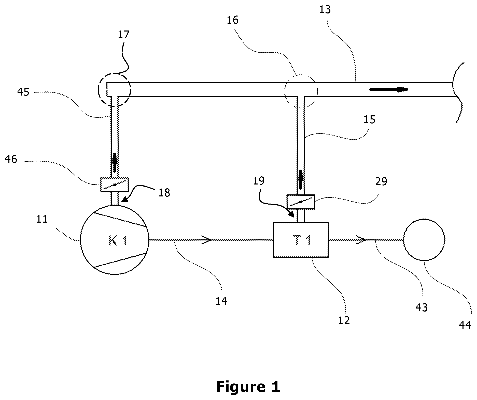 Patent US12410797 — Compressed air station — Figure 1