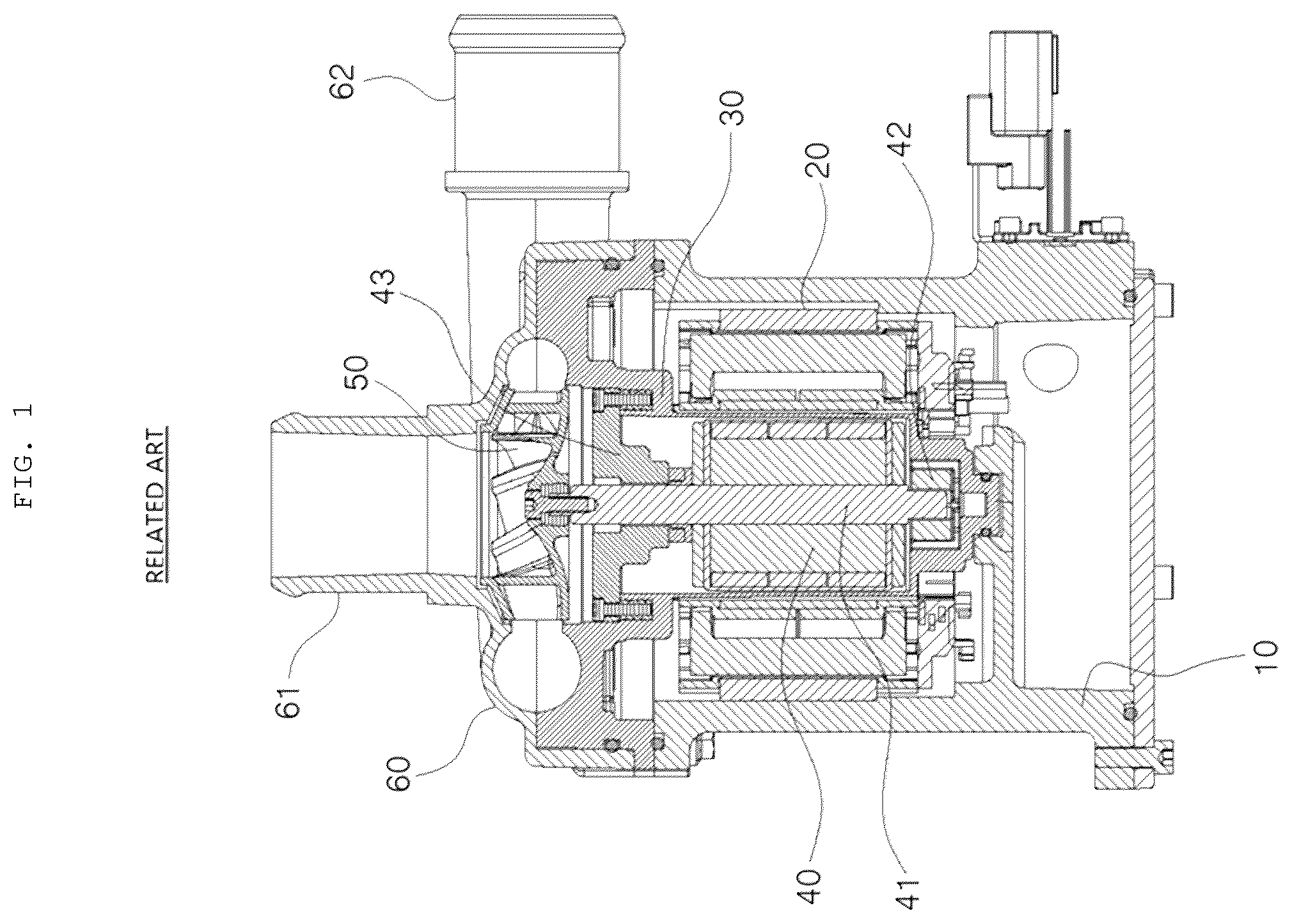 Patent US12410810 — Water pump — Figure 1