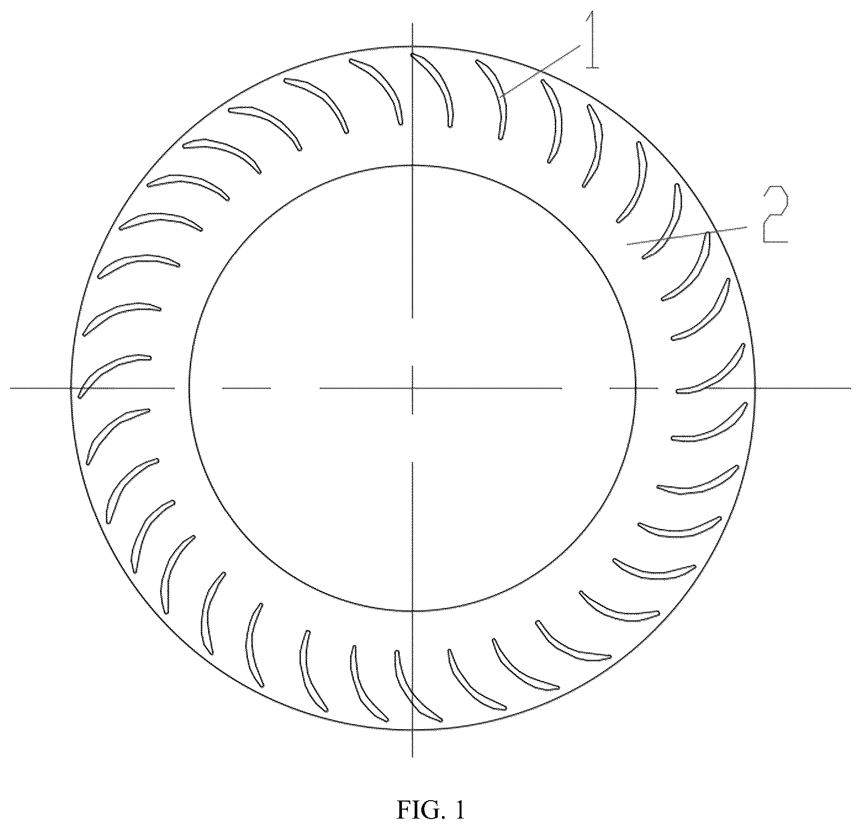 Patent US12410811 — Cross-flow fan and air conditioner — Figure 1