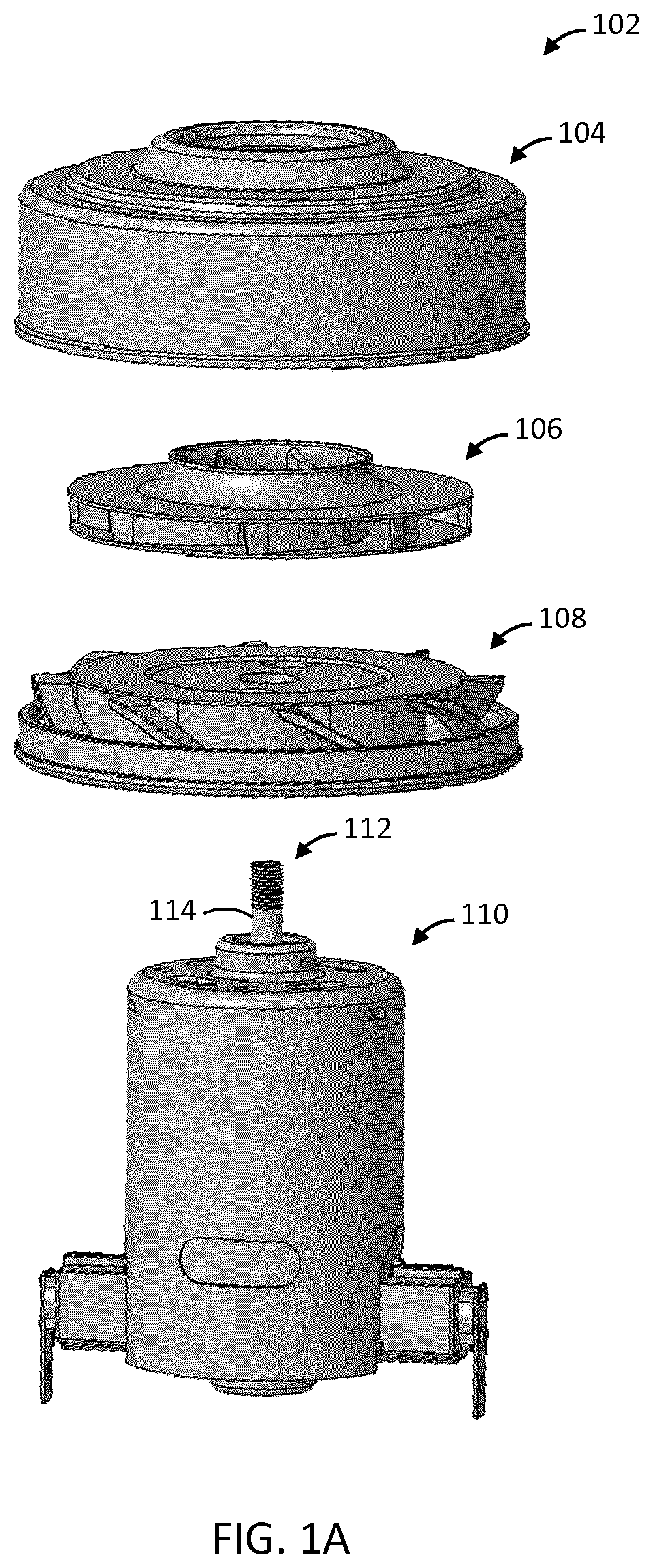 Patent US12410813 — Household appliance having an improved fan and motor assembly and fan and motor assembly for same — Figure 1