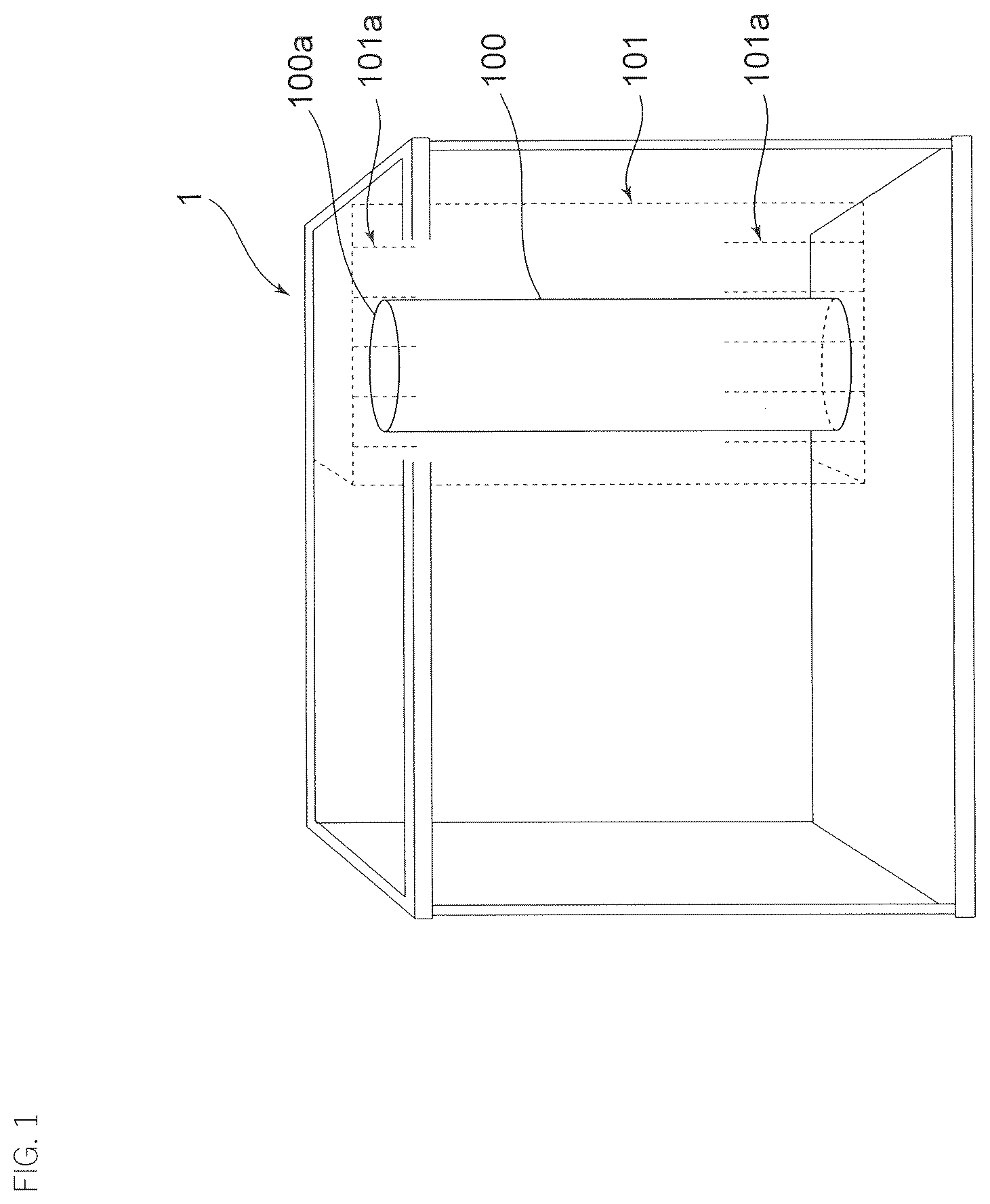 Patent US12410820 — Drainage device and drainage system — Figure 1