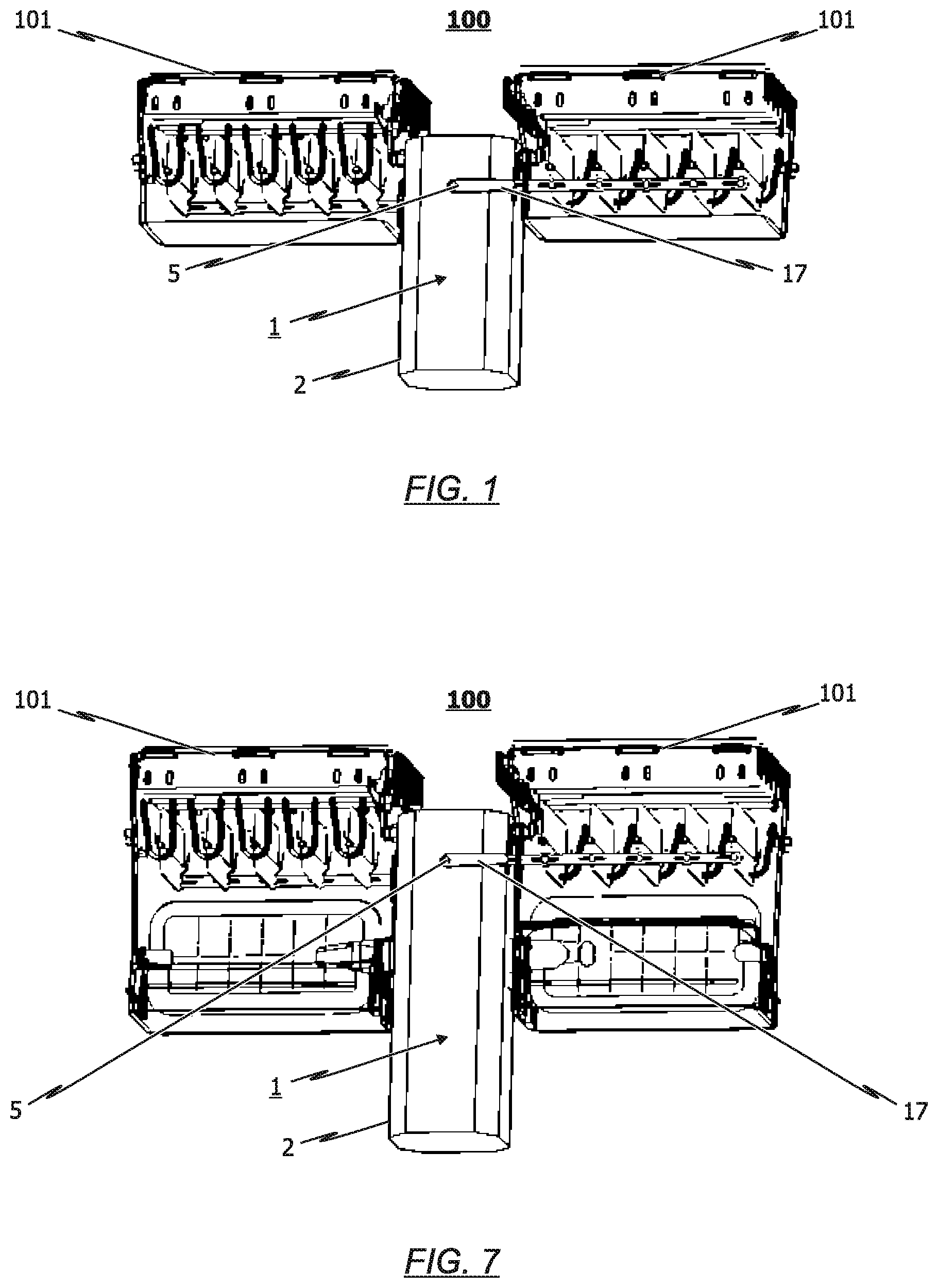 Patent US12410851 — Drive unit for actuating a plurality of functions of an air vent system of an air distribution system, and air vent system with a drive unit of this type — Figure 1