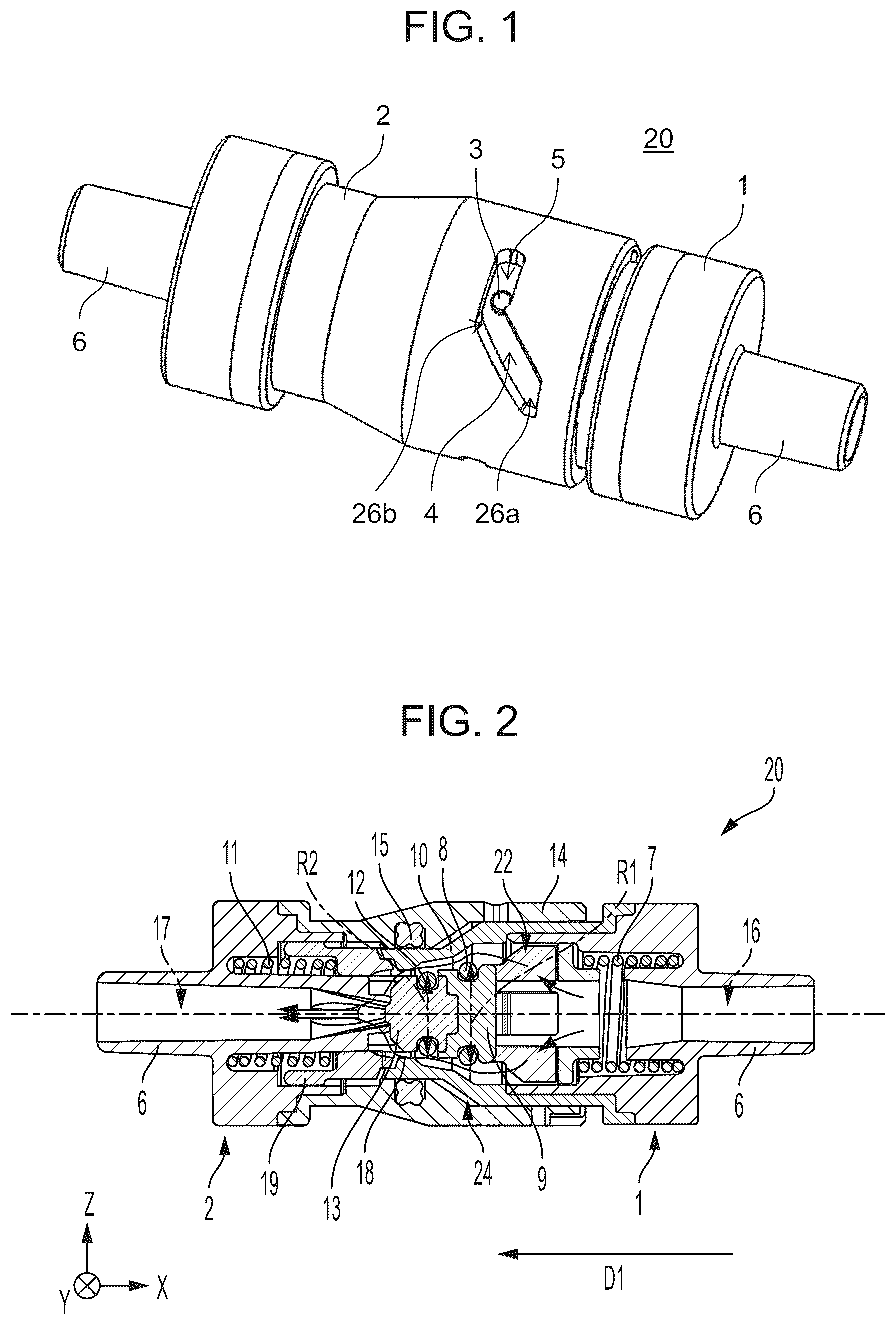 Patent US12410877 — Tube coupling — Figure 1