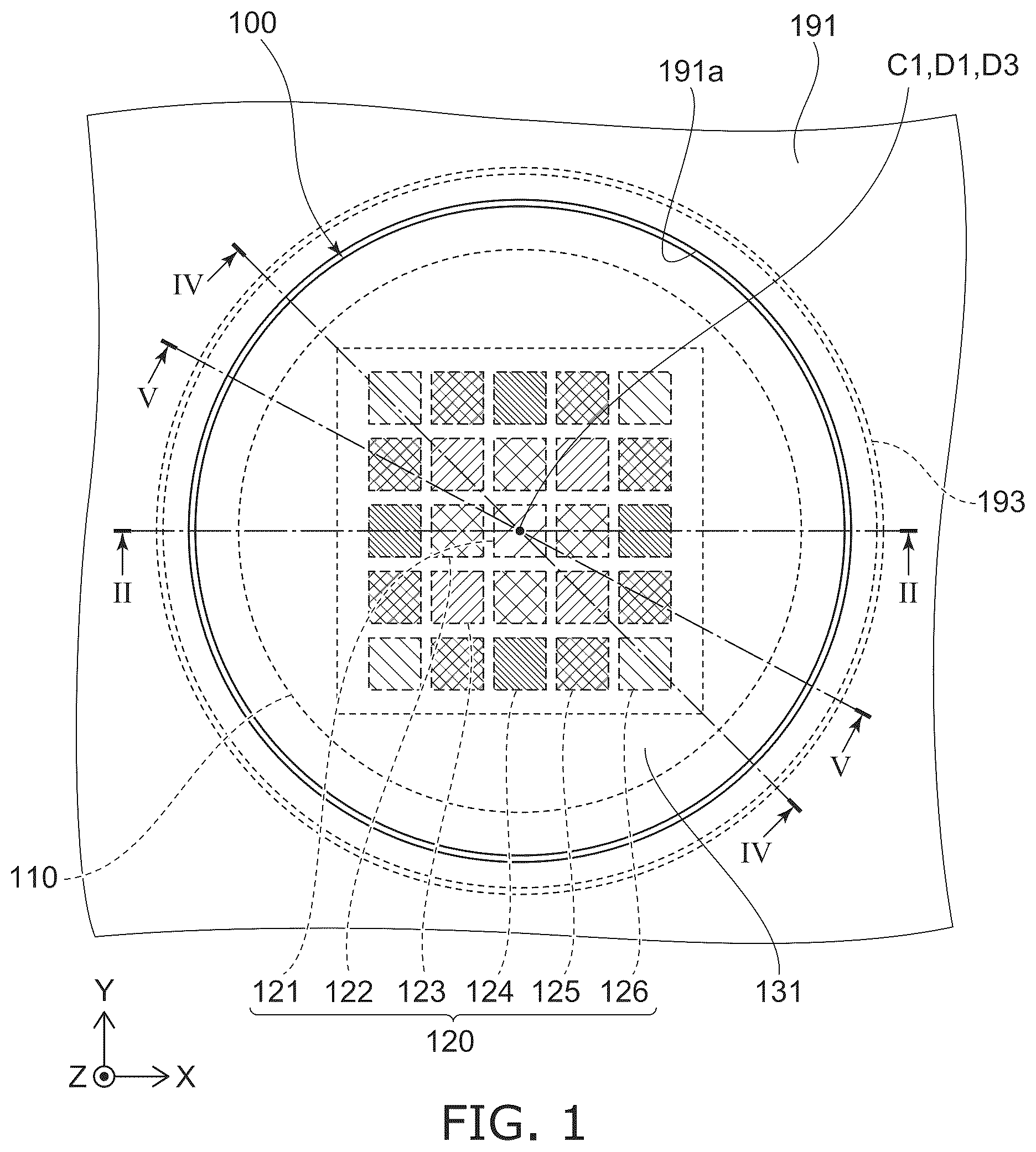 Patent US12410903 — Light emitting module — Figure 1