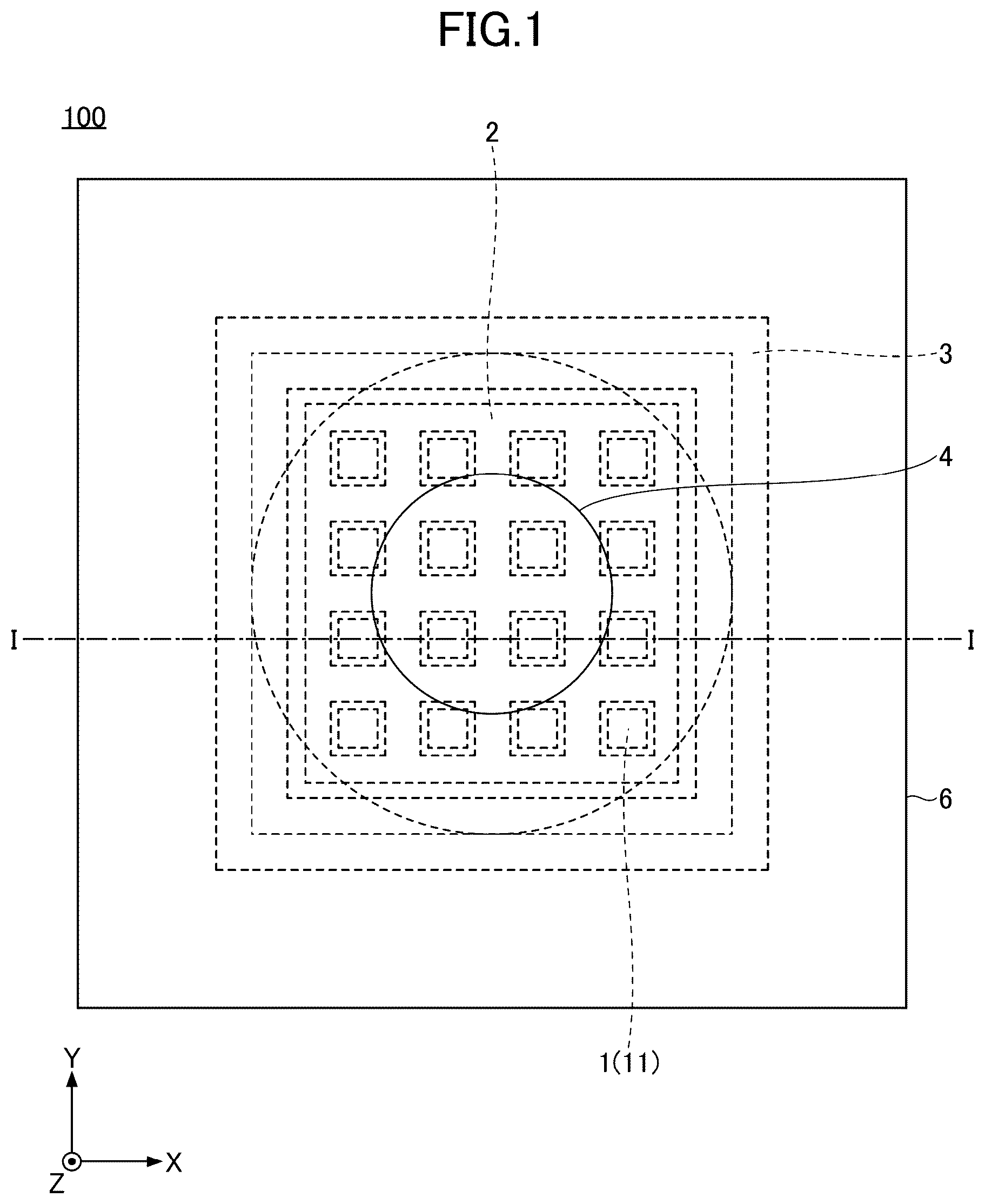 Patent US12410904 Figure 1 – Light emitting module