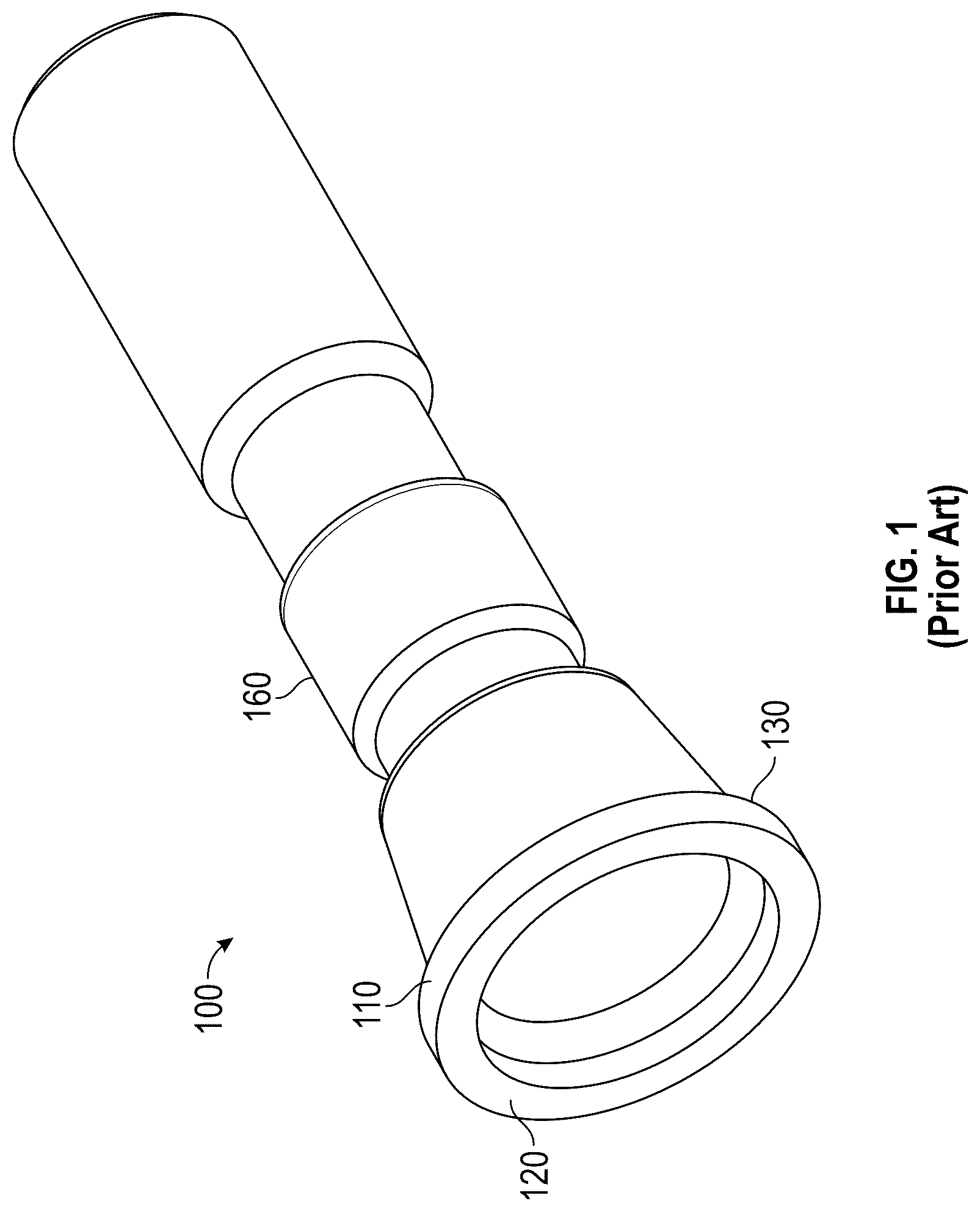 Patent US12410910 — Light assembly for a firehose nozzle — Figure 1