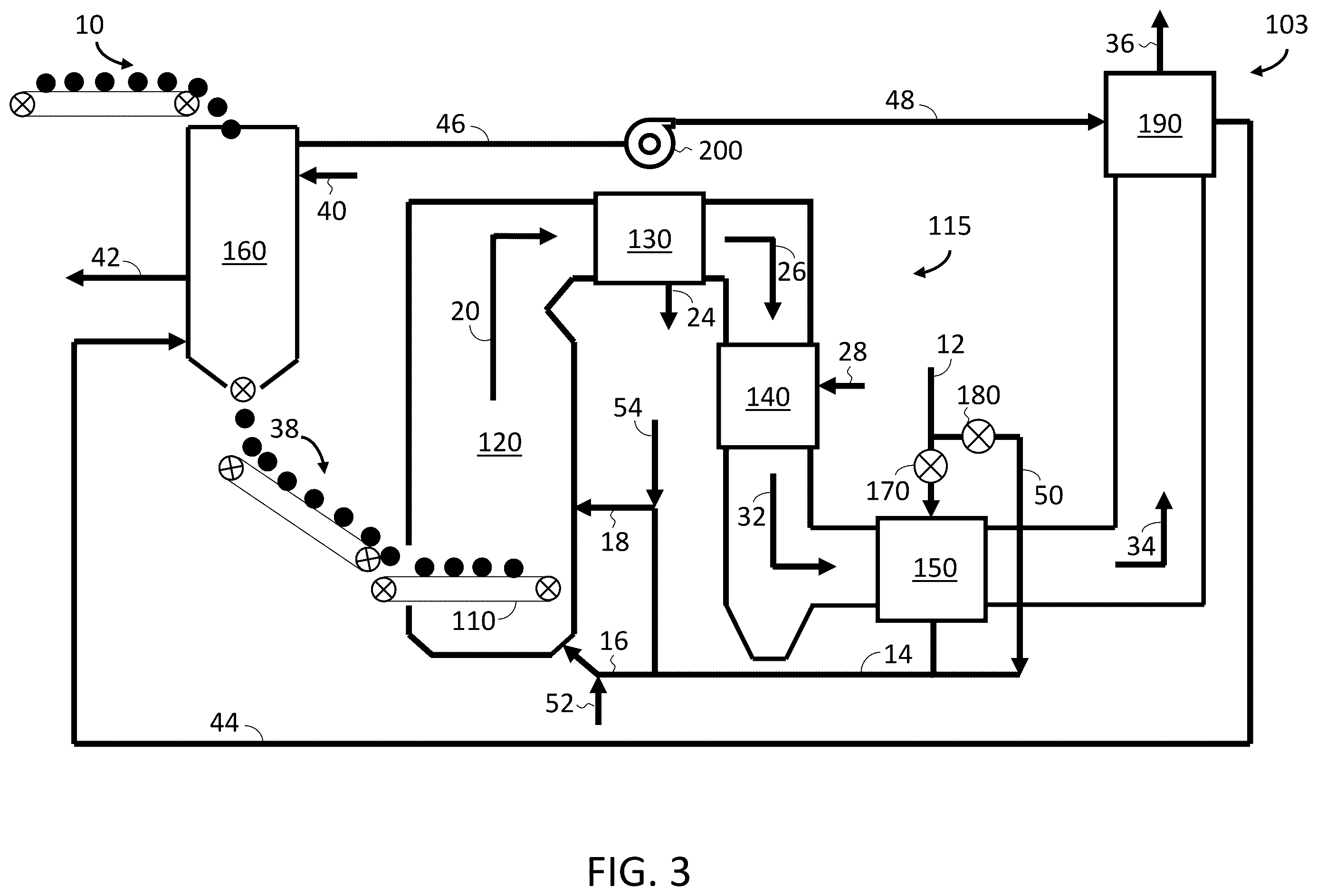 Patent US12410914 Figure 3 – System and method for combusting high-moisture fuel to generate steam