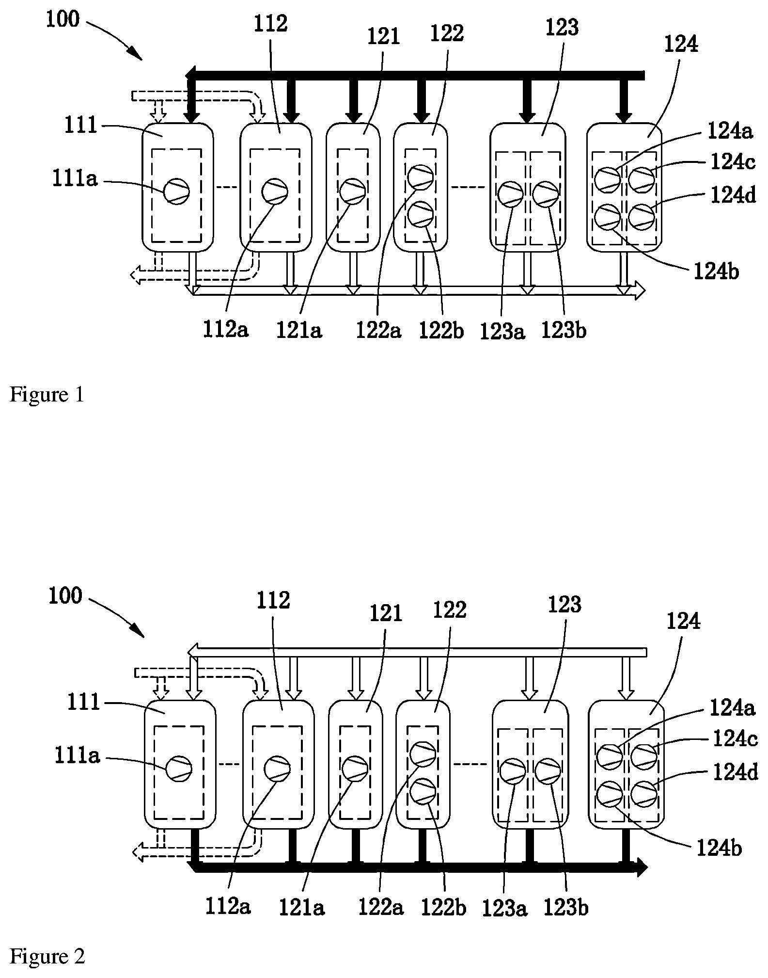 Patent US12410920 — Hybrid heat system, the capacity allocation control method thereof, readable storage medium and control system — Figure 1
