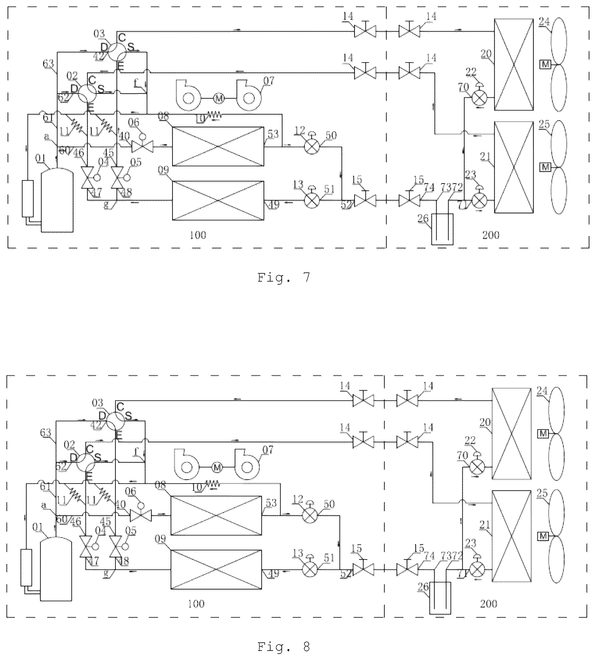 Patent US12410927 Figure 4 – Heat pump system, control method and apparatus thereof, air conditioning device and storage medium