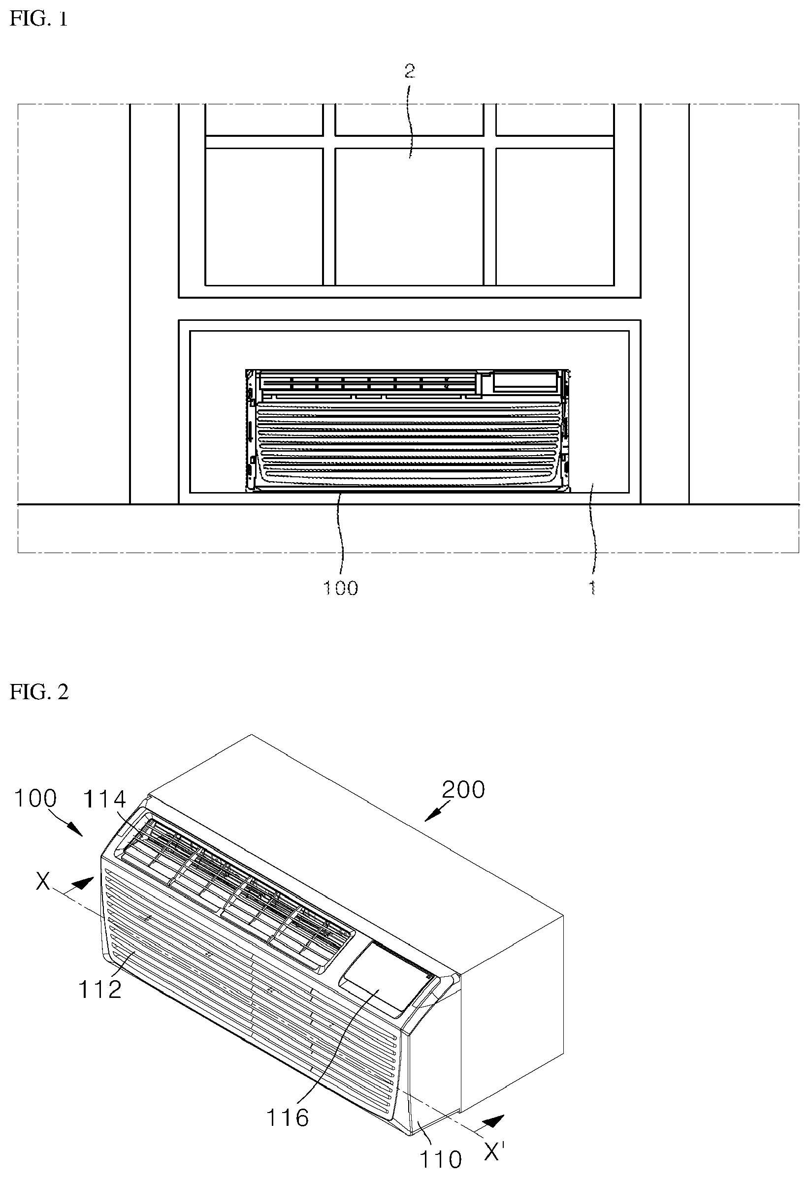 Patent US12410939 — Air conditioner — Figure 1