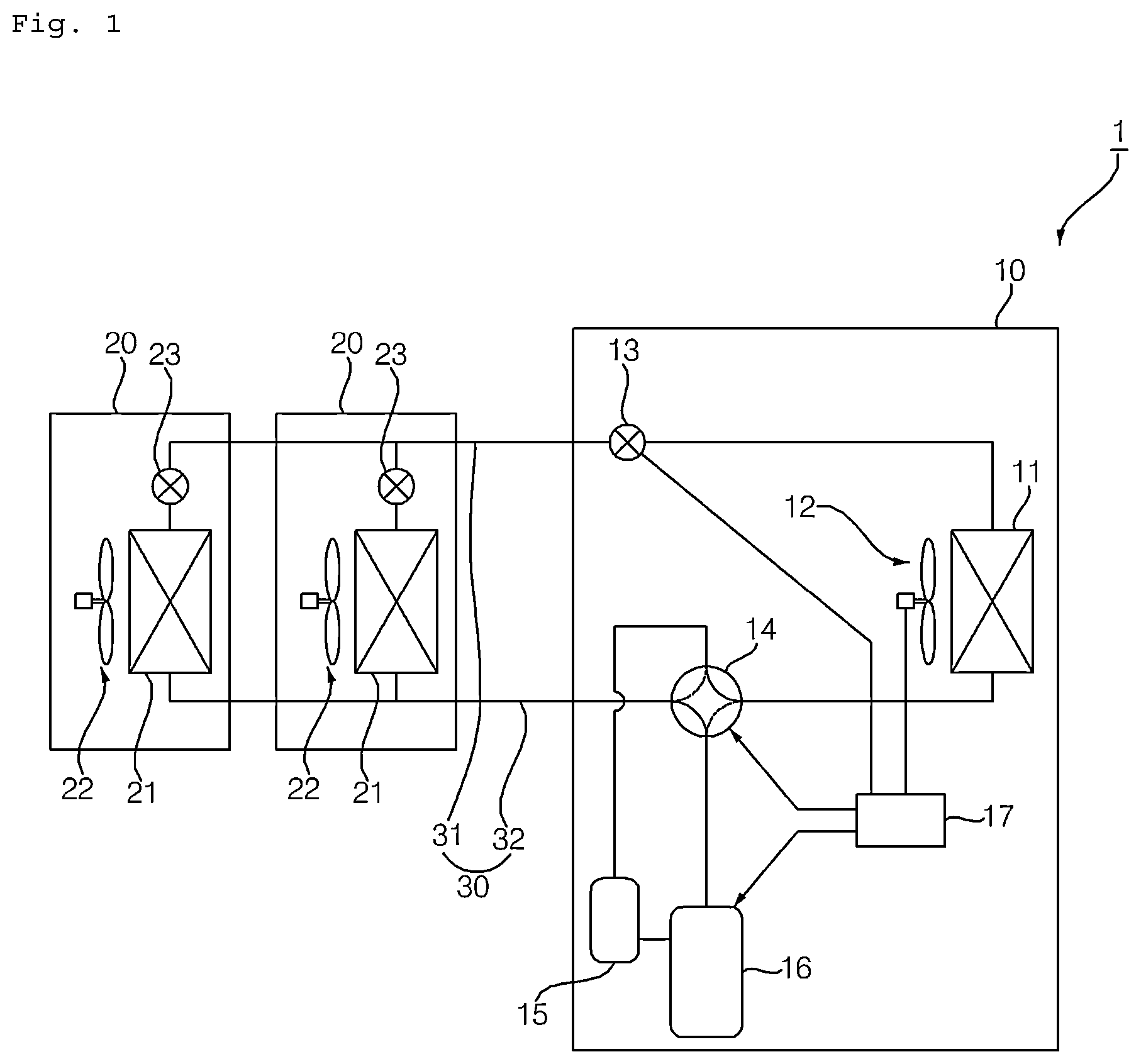 Patent US12410976 — Heat exchanger — Figure 1
