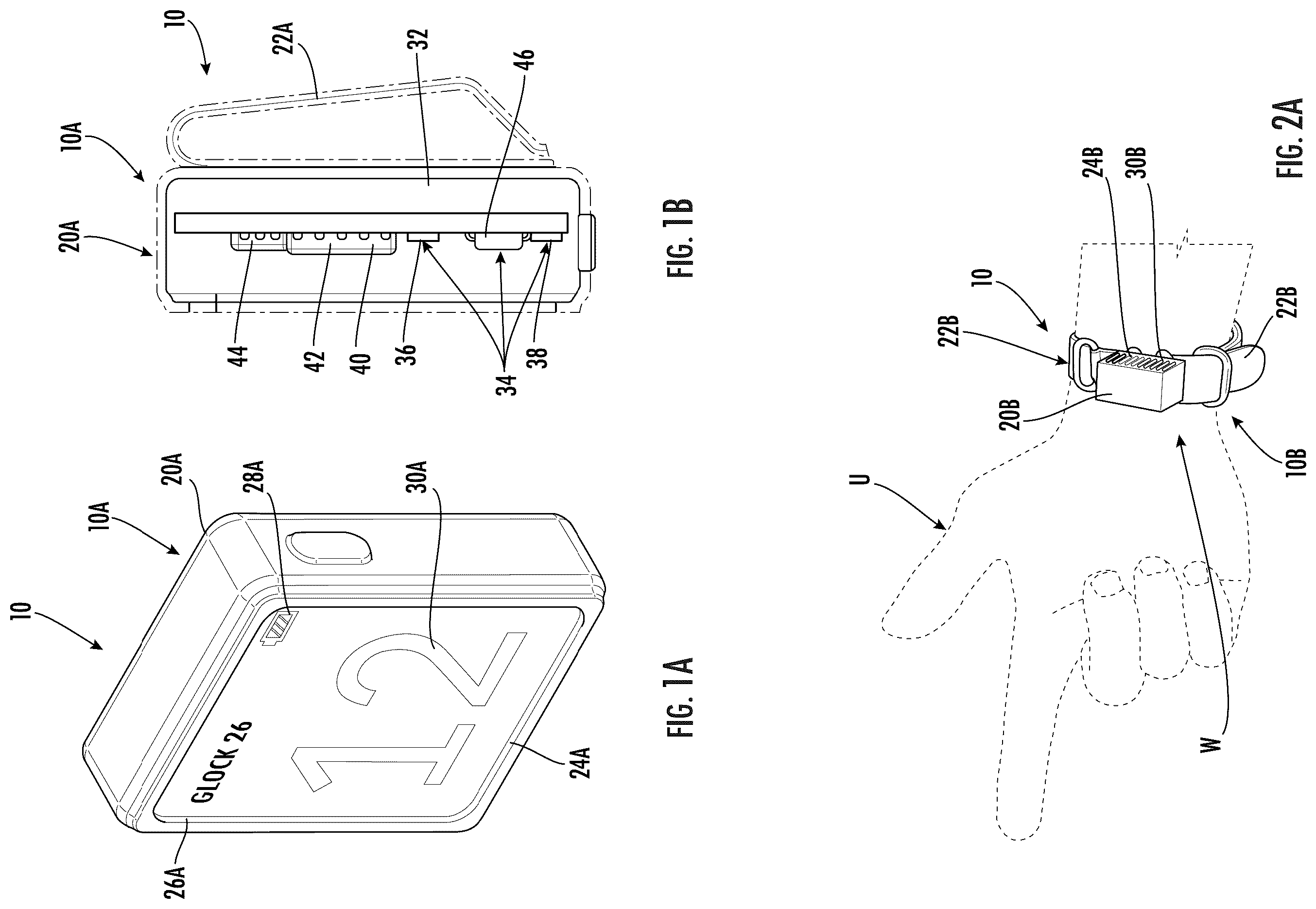 Patent US12410978 — Devices, systems, and computer program products for detecting gunshots and related methods — Figure 1