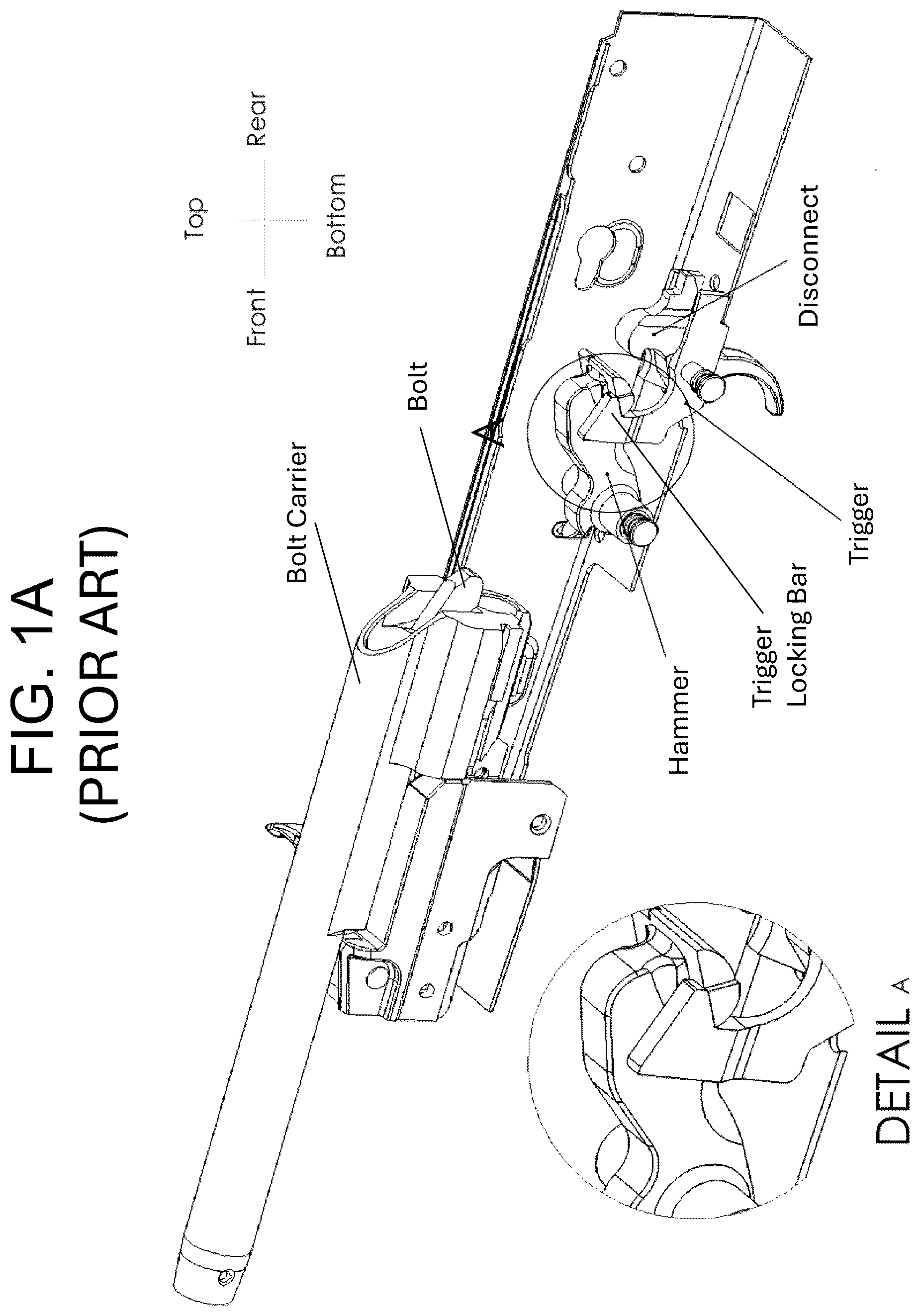 Patent US12410980 — Drop-in system to enhance the resetting and operations of semiautomatic firearms — Figure 1