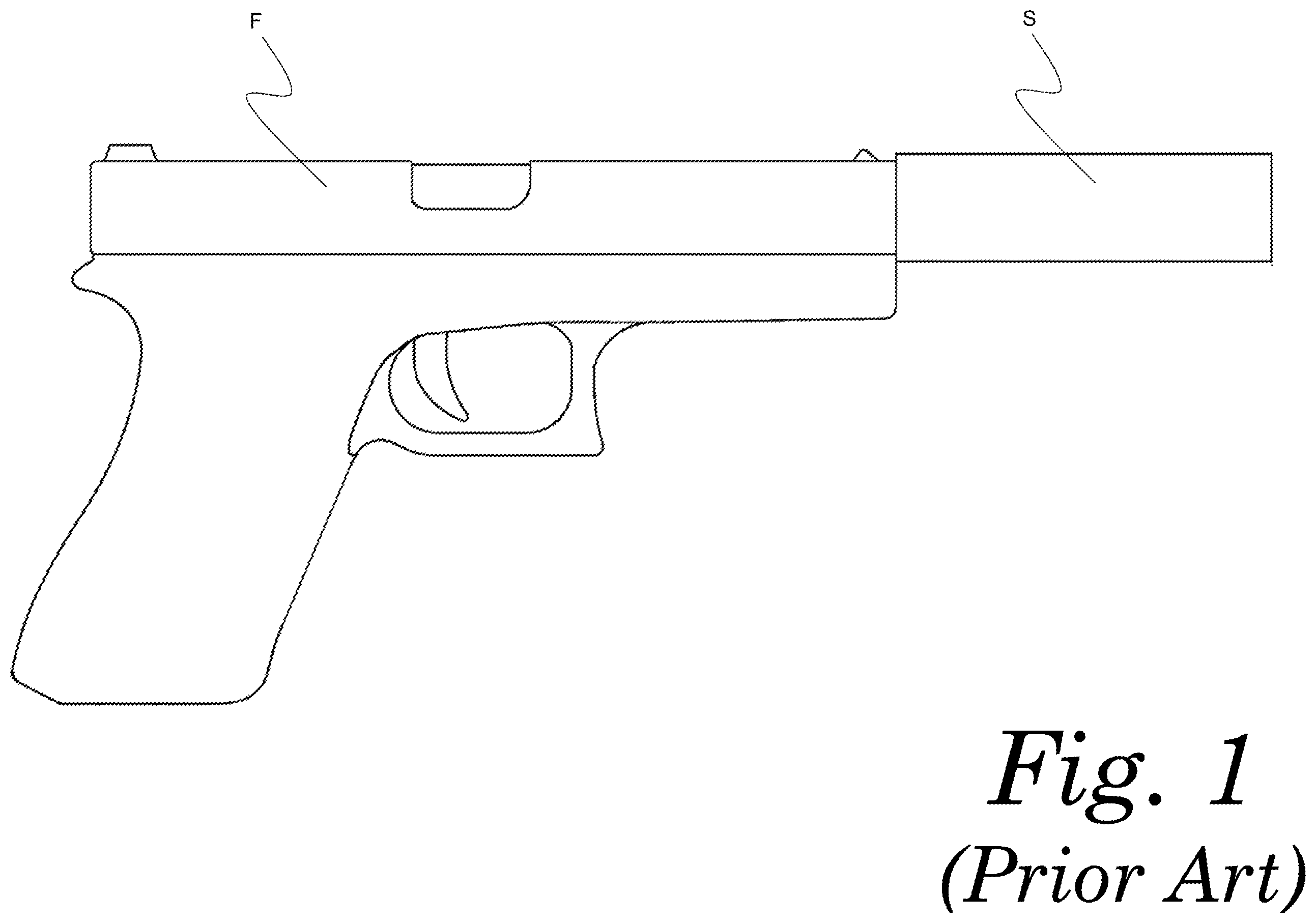 Patent US12410983 — Firearm suppressor with components of two or more materials — Figure 1