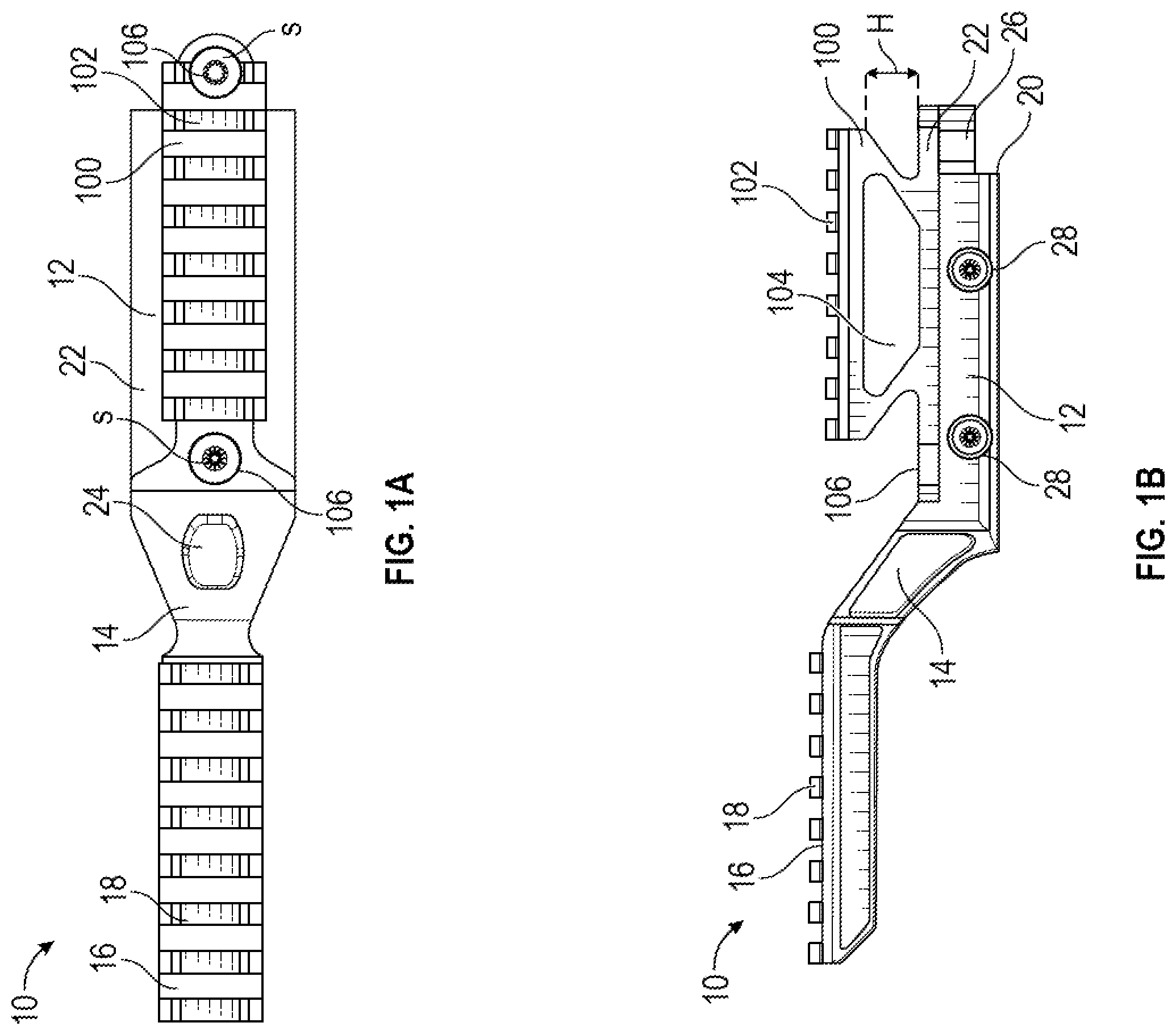 Patent US12410991 — Systems and methods for multi-accessory mount assembly for a firearm — Figure 1