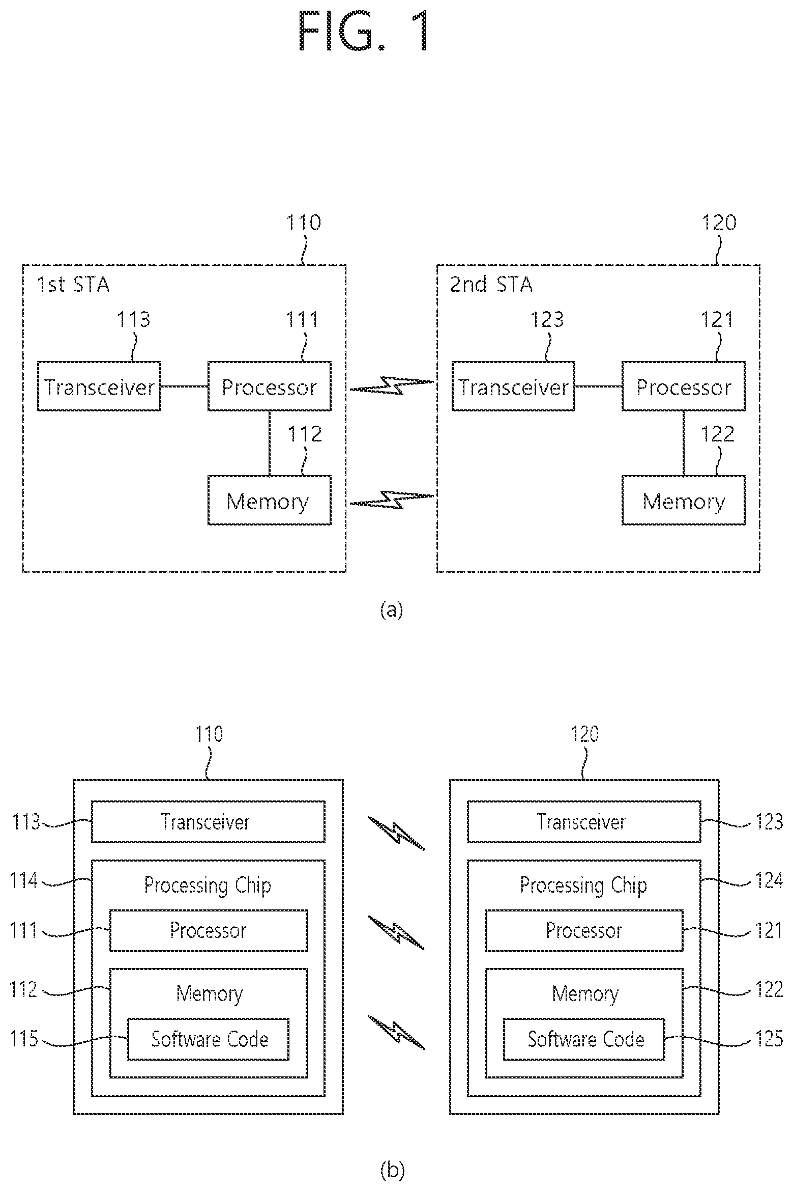 Patent US12414043 — Transmission of power state information for multi-link device — Figure 1
