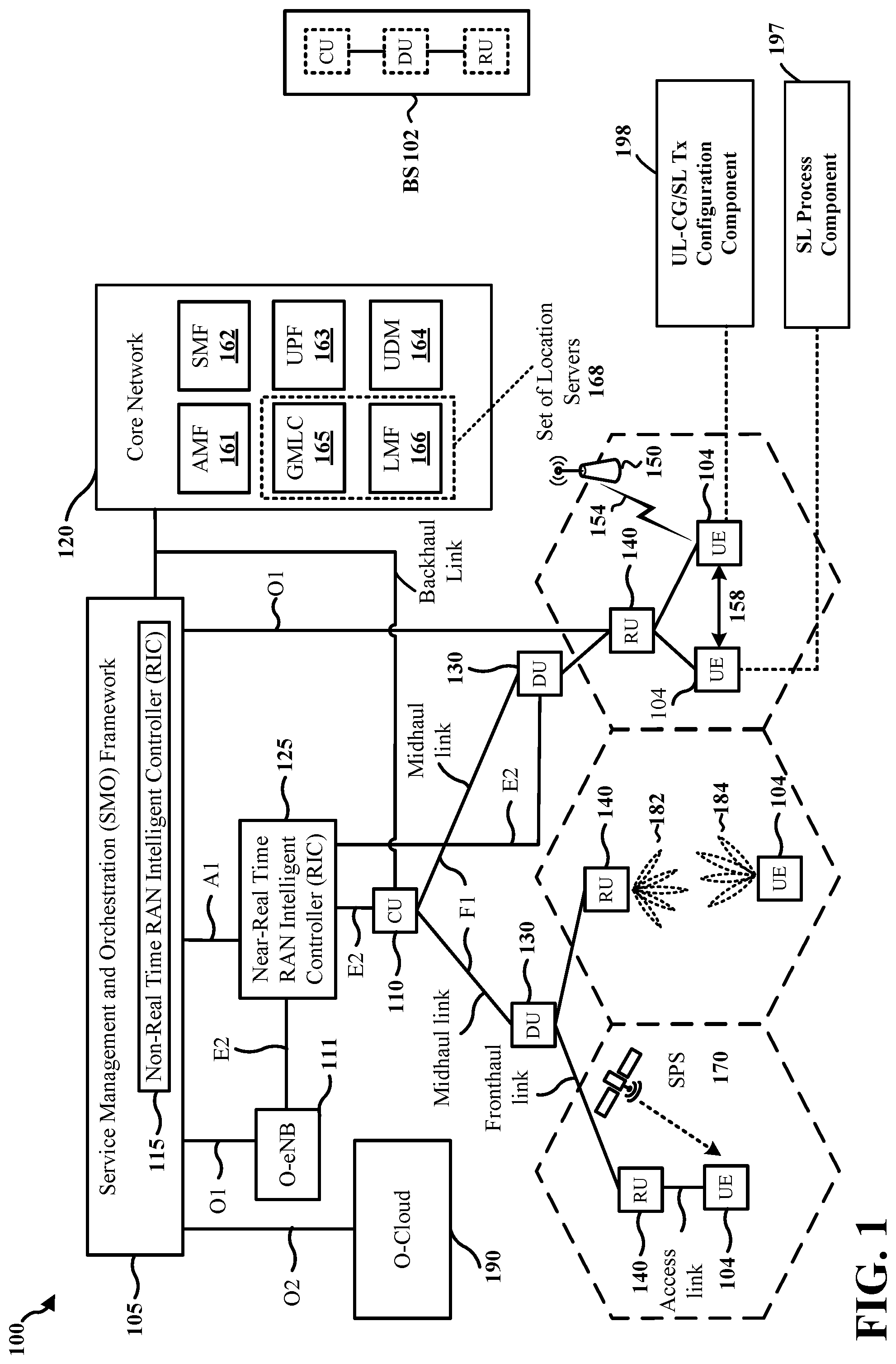 Patent US12414109 — Skipped uplink configured grant occasions in sidelink transmissions — Figure 1