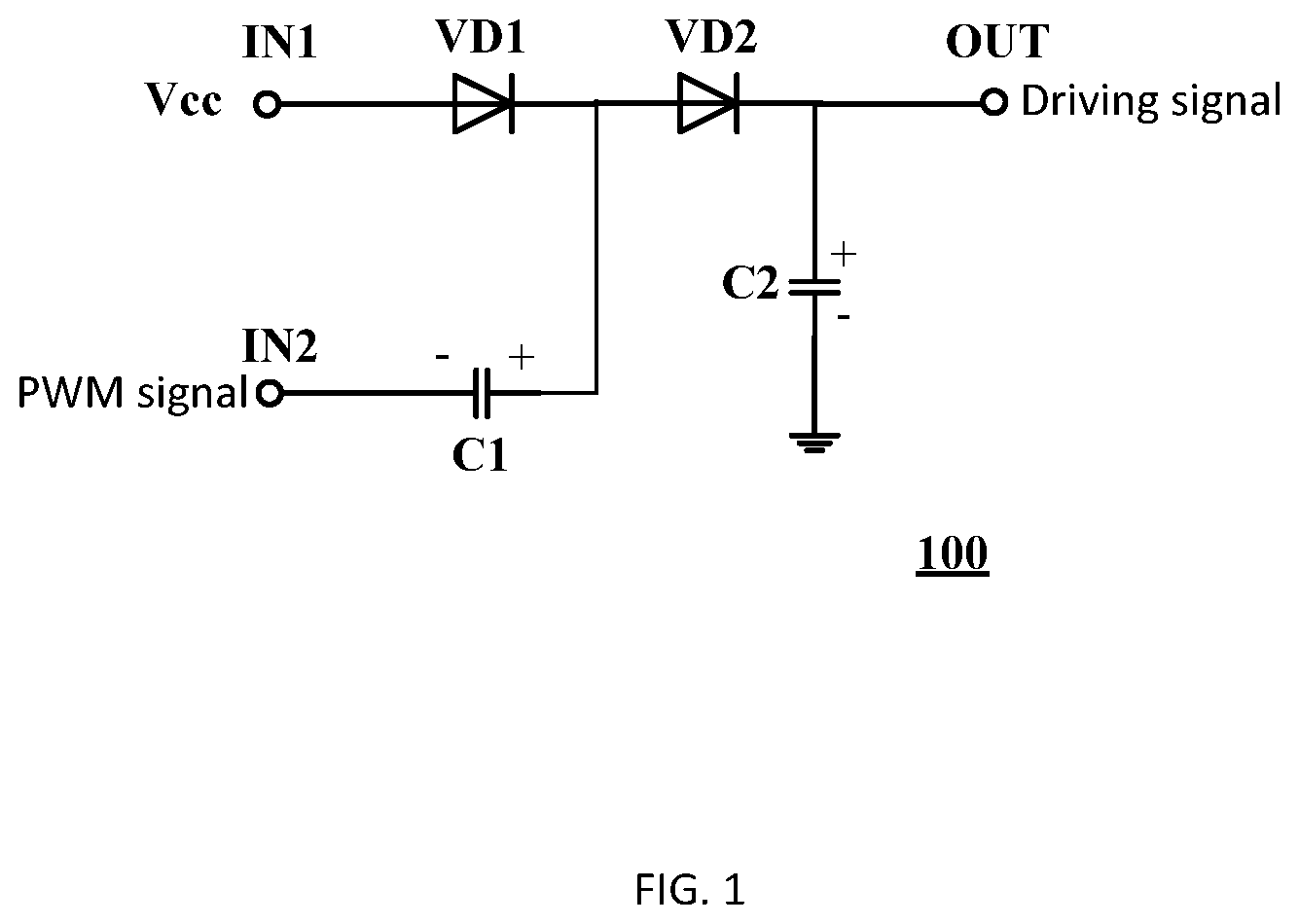 Patent US12414212 — Boost circuit for driving light-emitting diode and electrical device comprising the same — Figure 1