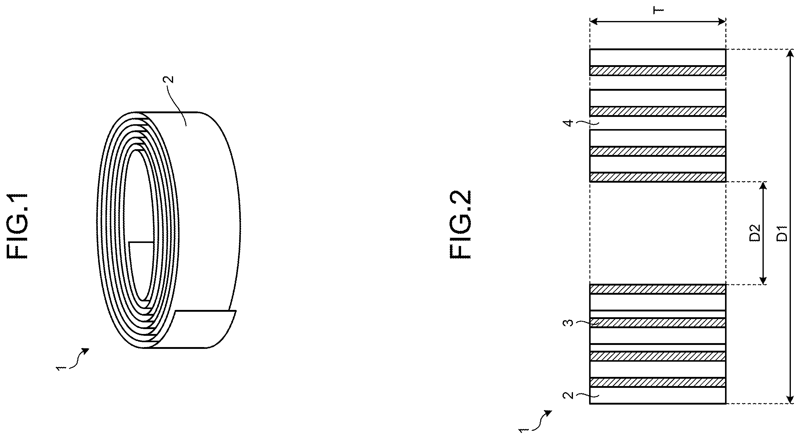 Patent US12414220 Figure 1 – High-frequency acceleration cavity core and high-frequency acceleration cavity in which same is used